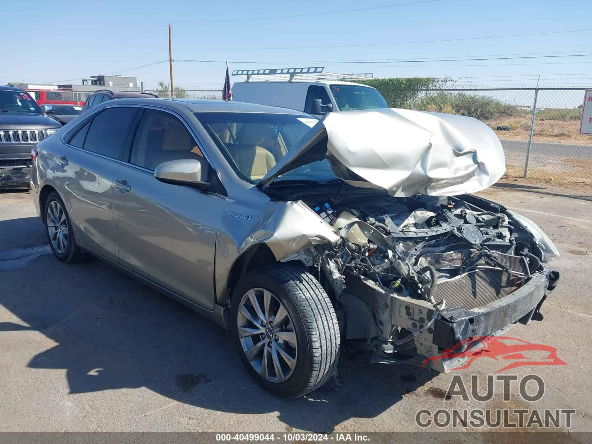 TOYOTA CAMRY 2017 - 4T1BD1FK0HU206561