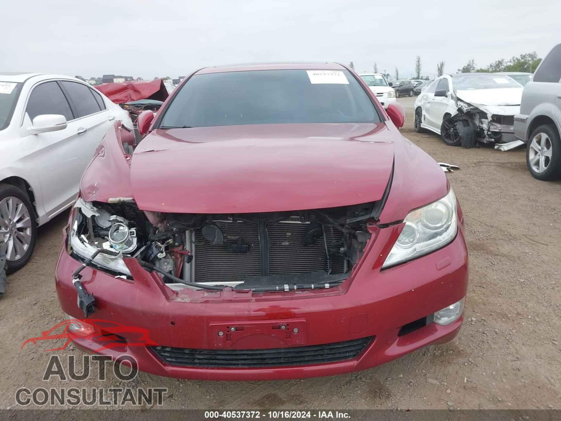 LEXUS LS 460 2011 - JTHBL5EF9B5102427