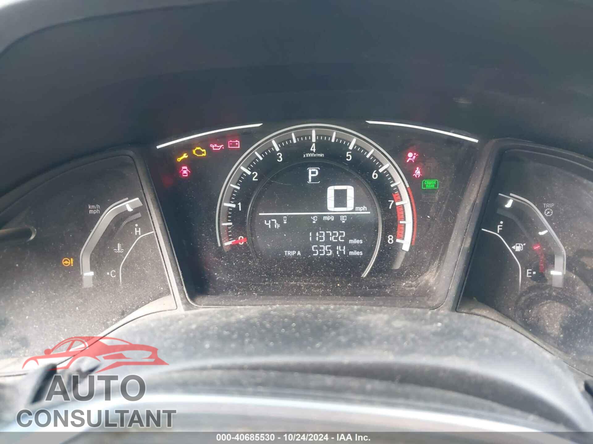 HONDA CIVIC 2017 - 19XFC2F53HE215620