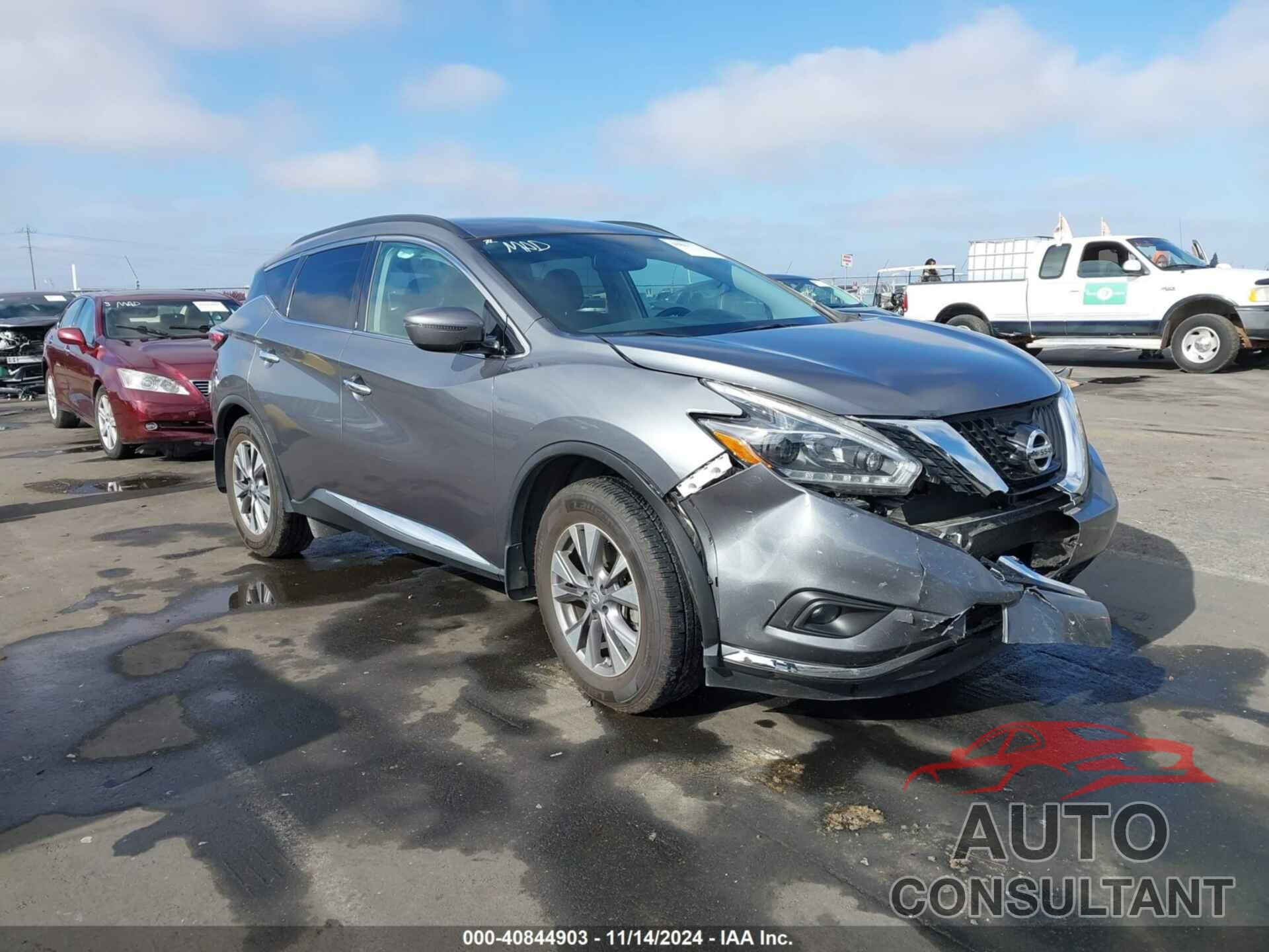 NISSAN MURANO 2018 - 5N1AZ2MH4JN113326