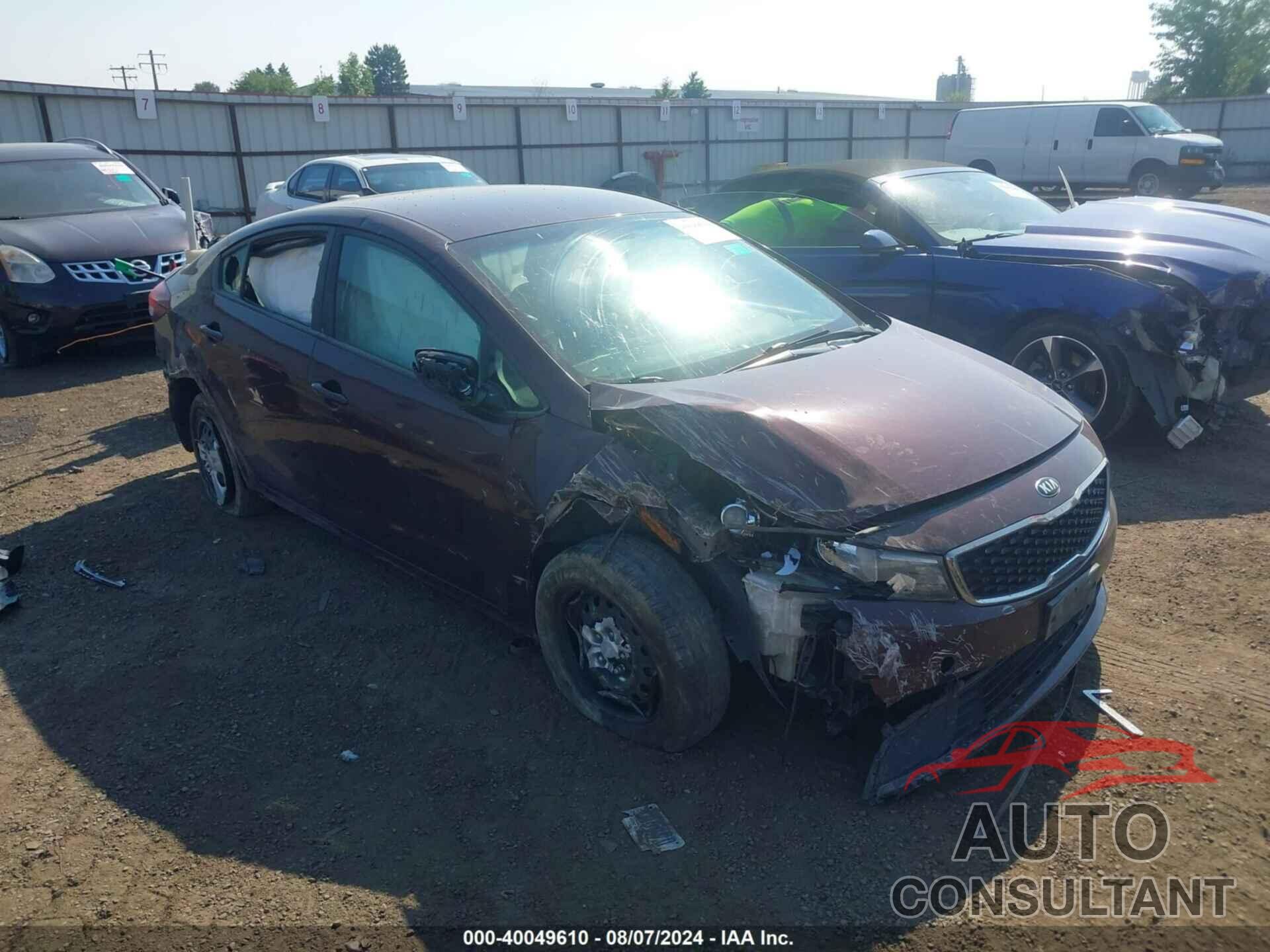 KIA FORTE 2017 - 3KPFK4A7XHE082877