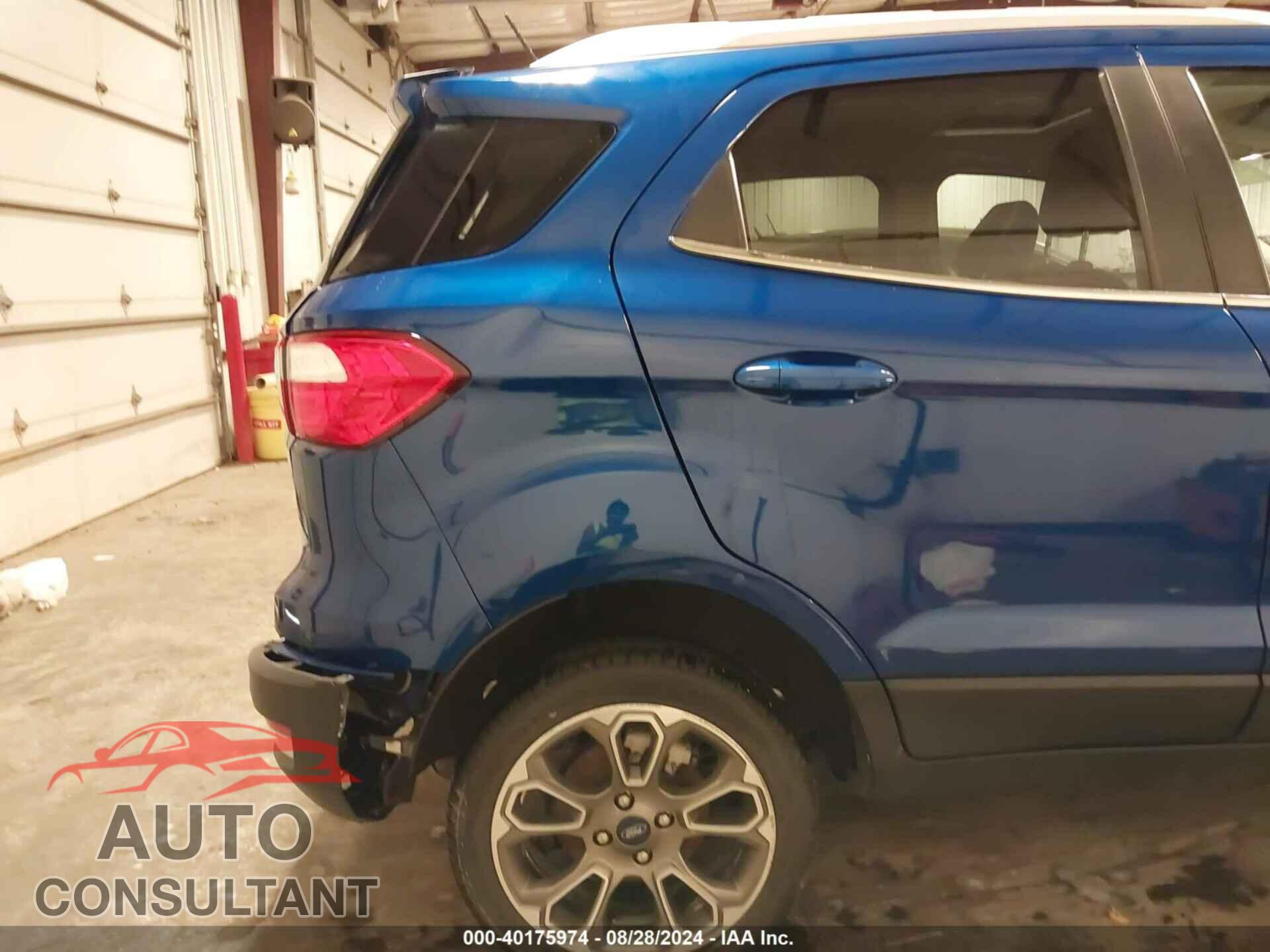 FORD ECOSPORT 2019 - MAJ6S3KL2KC279620
