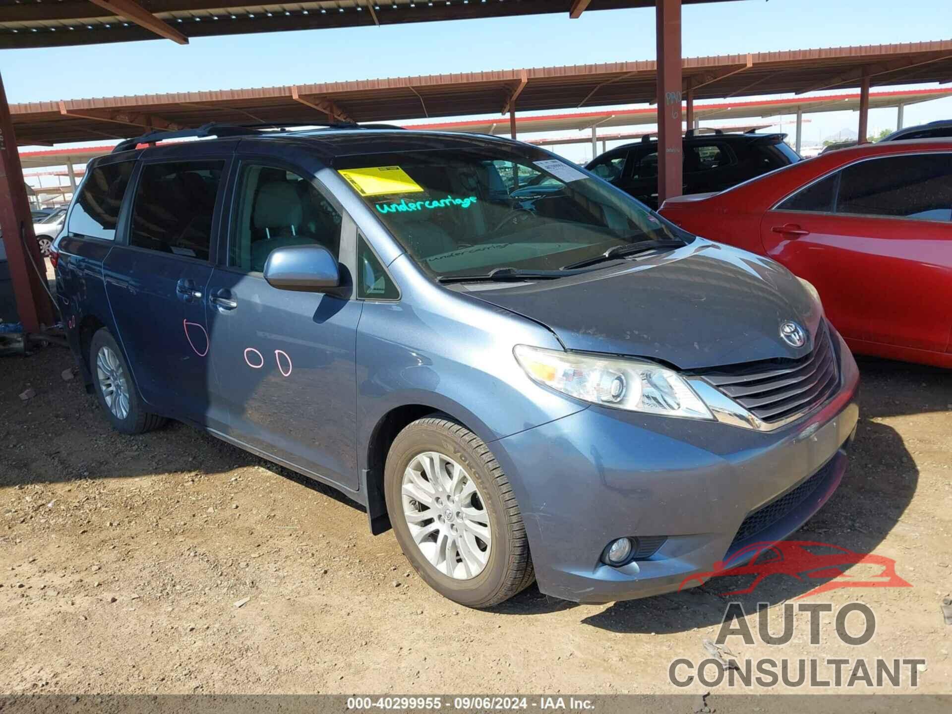 TOYOTA SIENNA 2017 - 5TDYZ3DC5HS866509