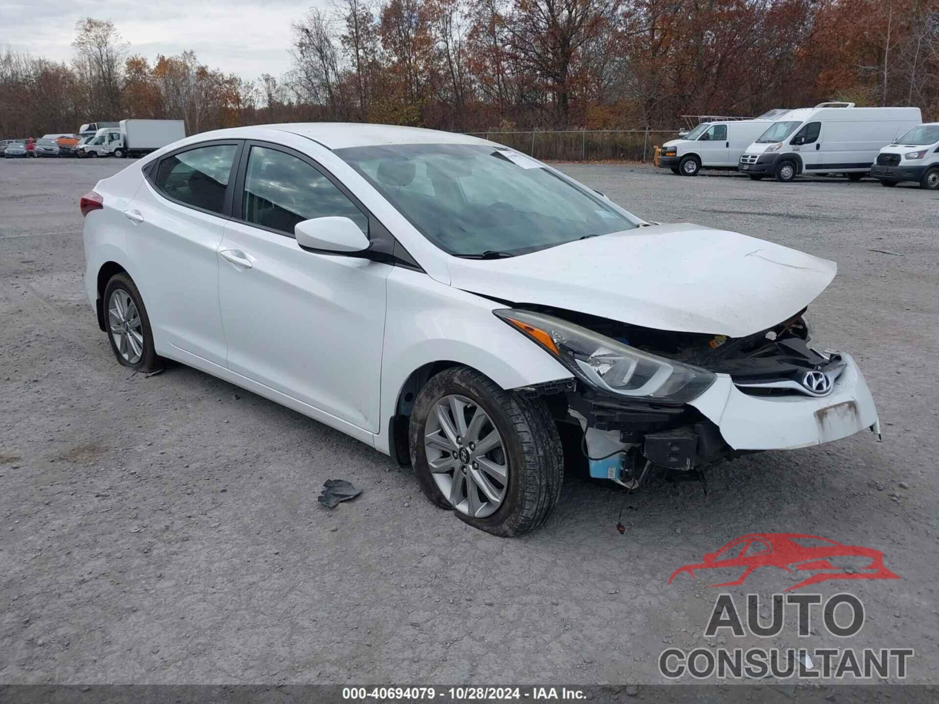 HYUNDAI ELANTRA 2016 - 5NPDH4AE7GH693075