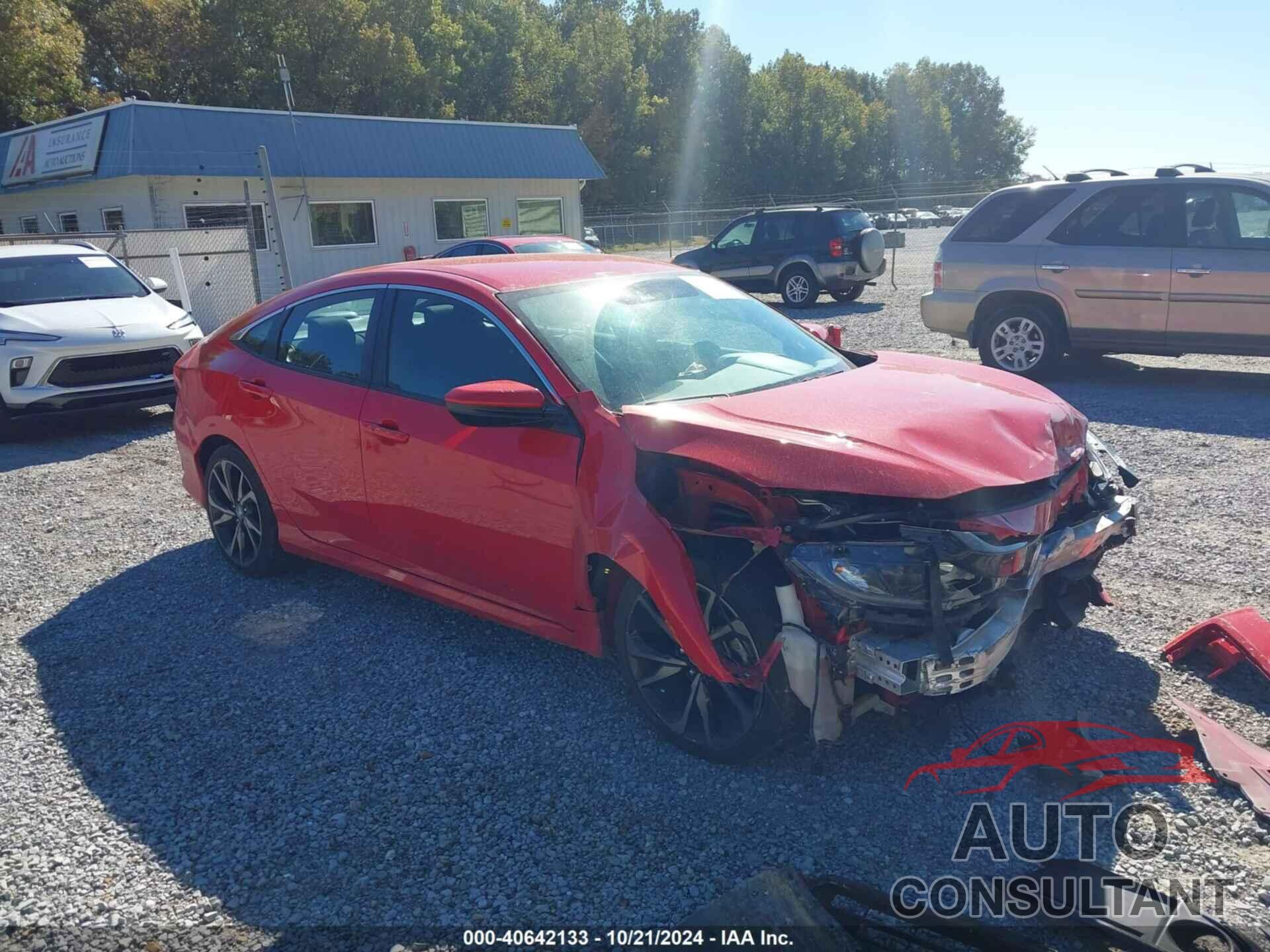 HONDA CIVIC 2019 - 2HGFC2F86KH578274