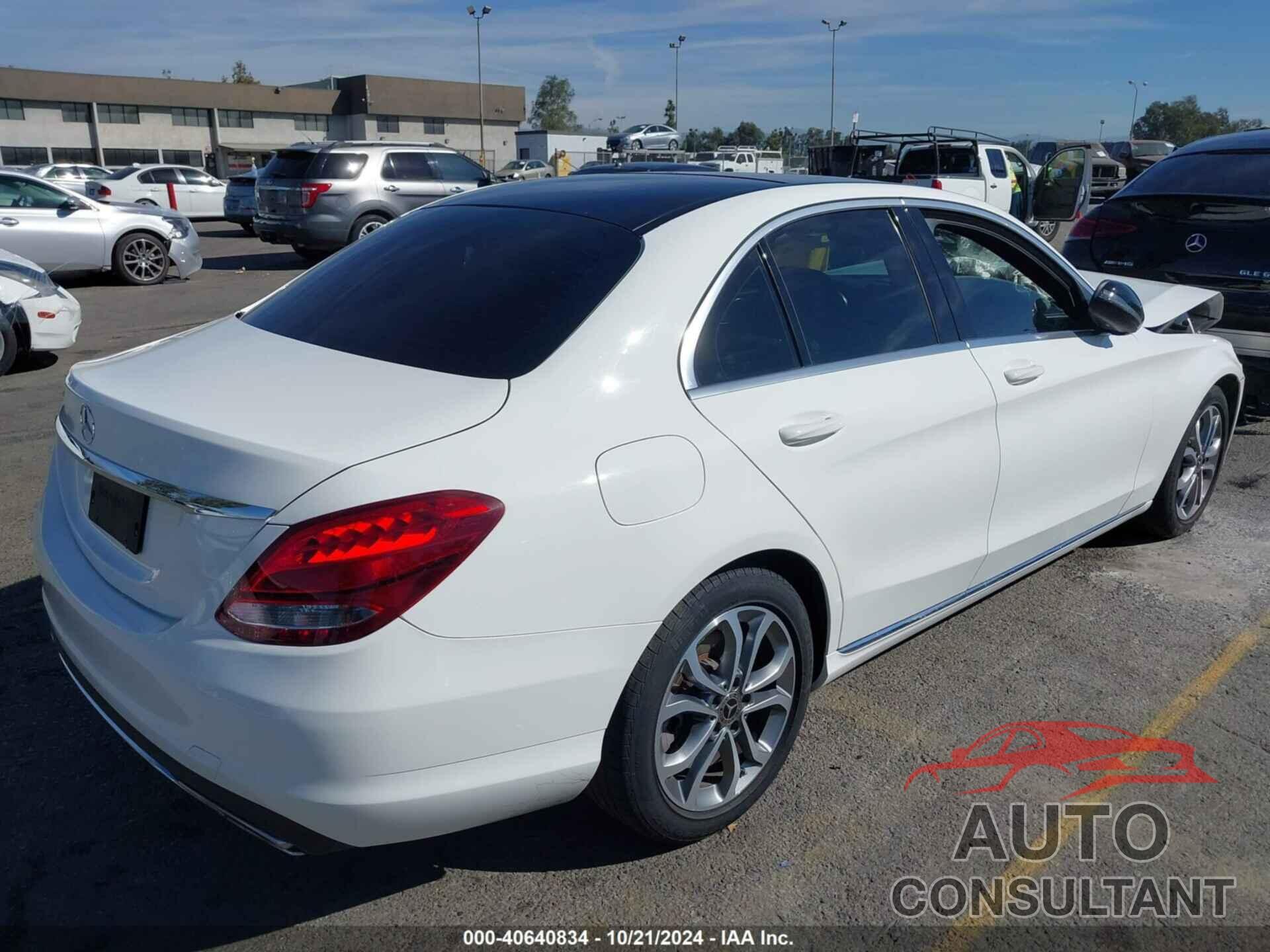 MERCEDES-BENZ C 300 2018 - WDDWF4JB5JR389513
