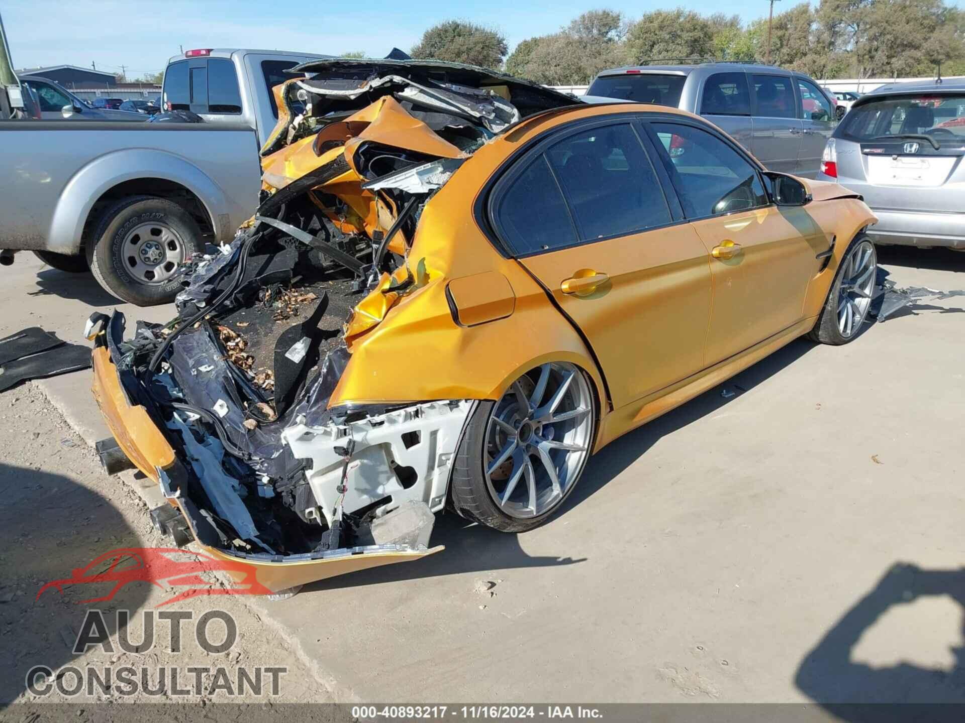 BMW M3 2017 - WBS8M9C53H5G84216