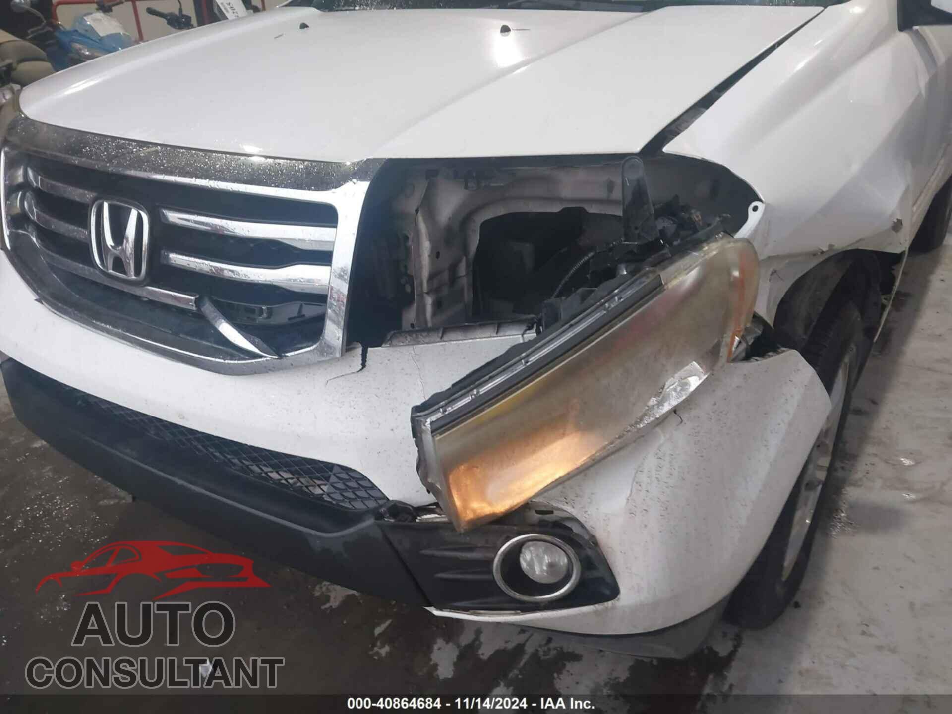 HONDA PILOT 2012 - 5FNYF3H56CB005664