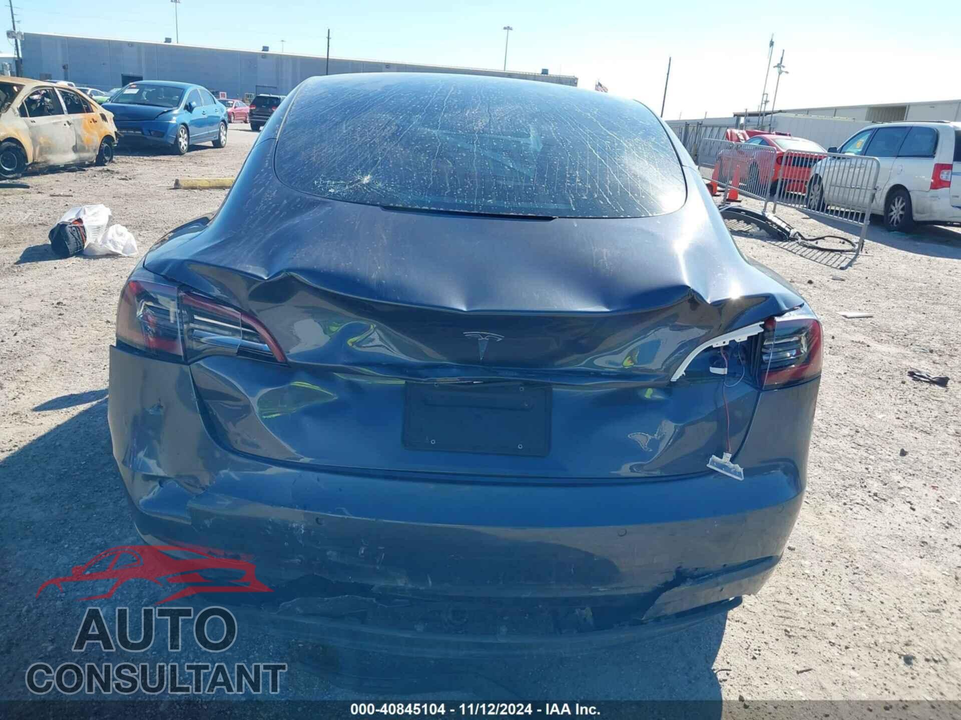 TESLA MODEL 3 2019 - 5YJ3E1EA8KF400513