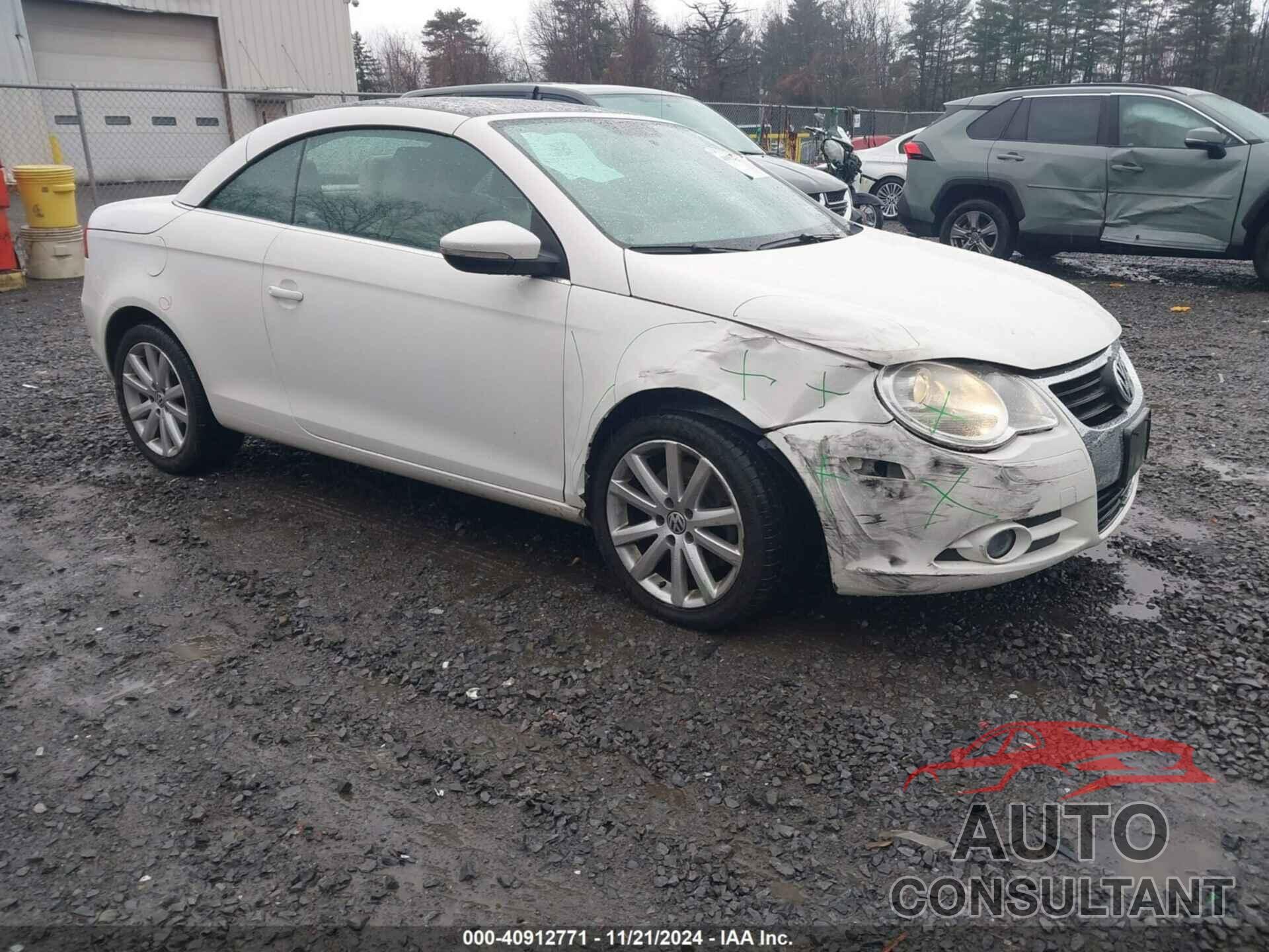 VOLKSWAGEN EOS 2011 - WVWBA7AH1BV001215