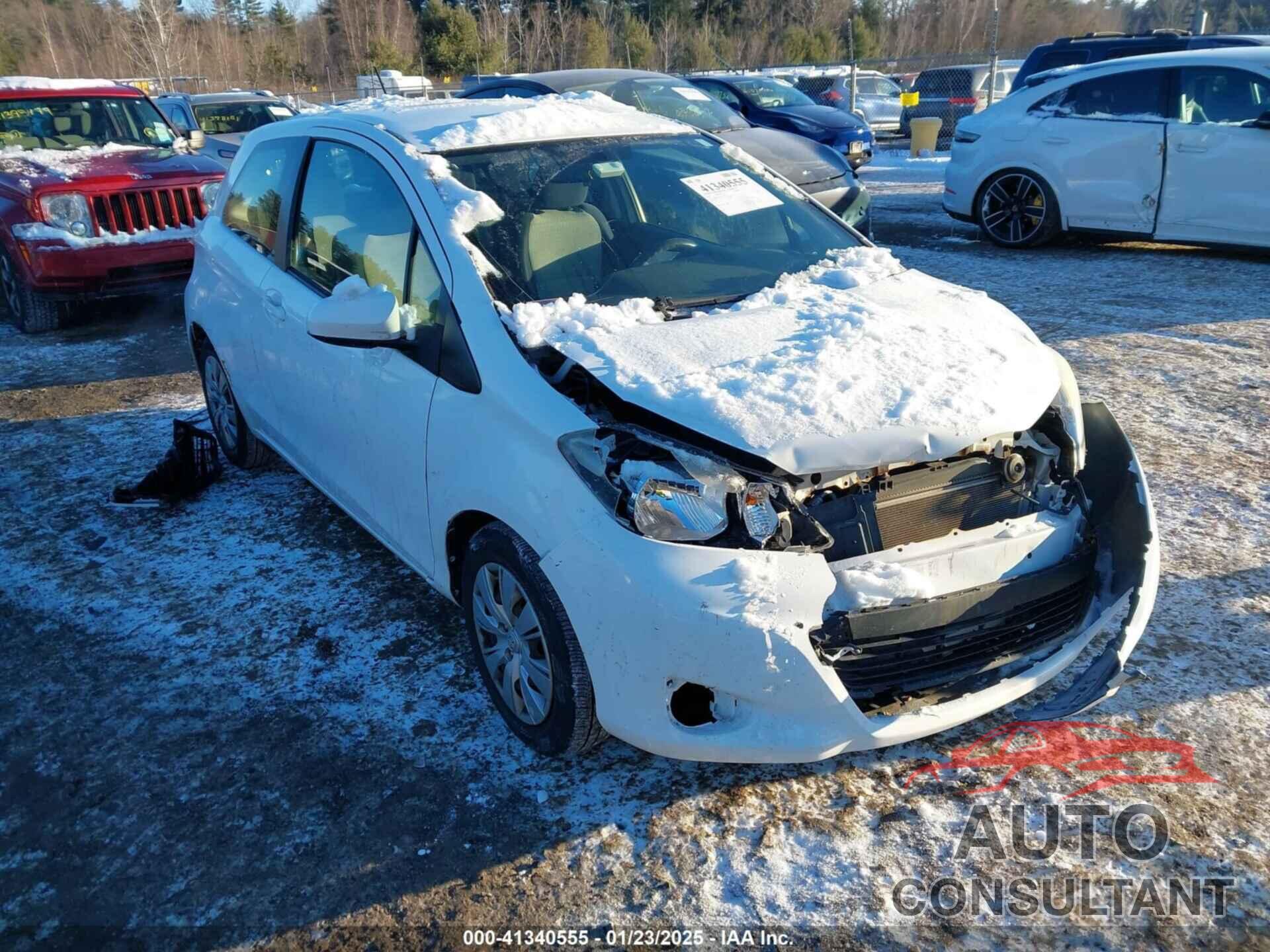 TOYOTA YARIS 2012 - JTDJTUD37CD503738