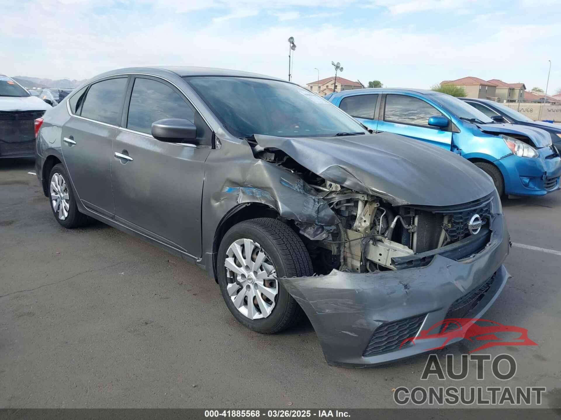 NISSAN SENTRA 2017 - 3N1AB7AP3HY316810