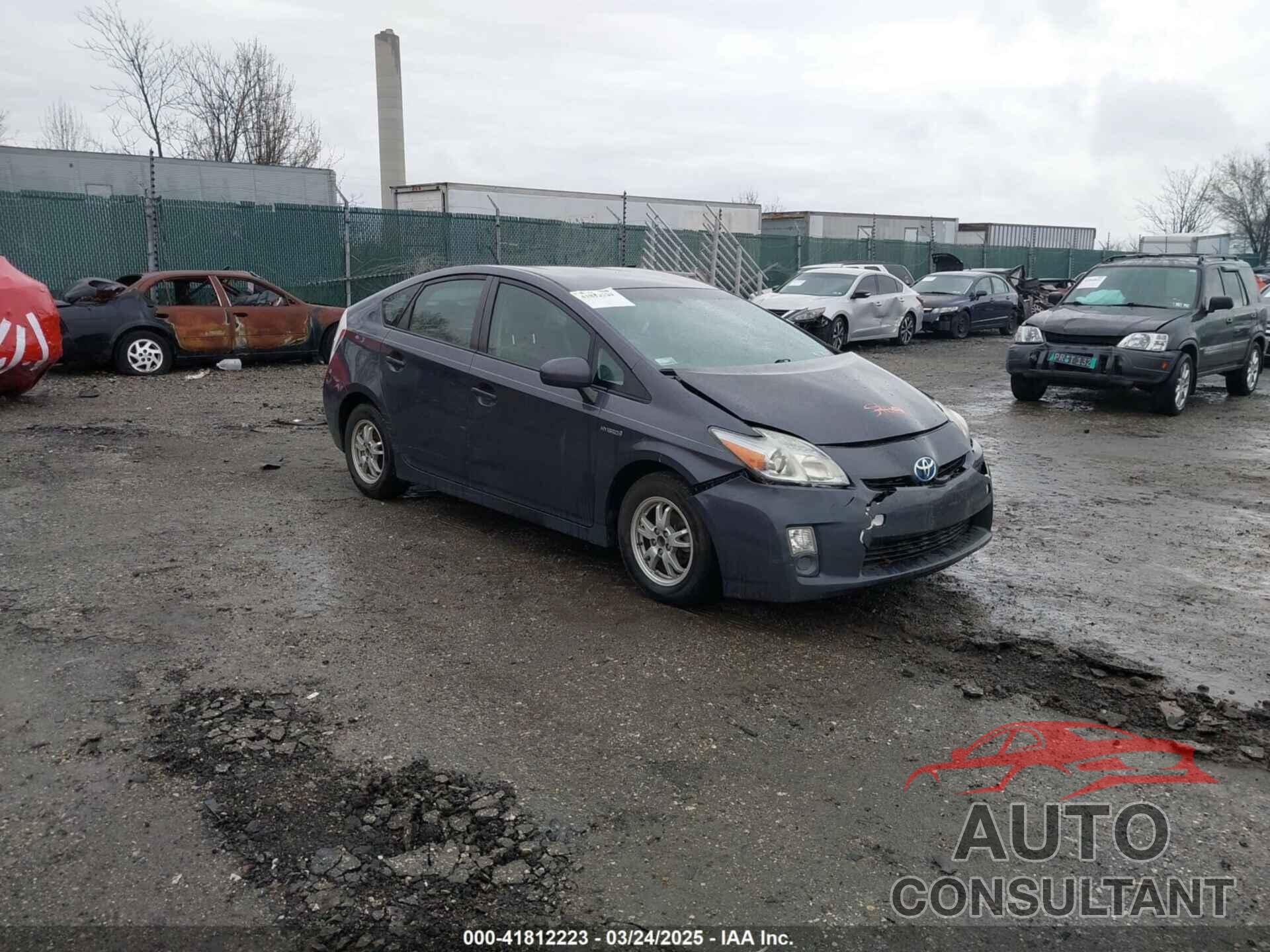 TOYOTA PRIUS 2010 - JTDKN3DU0A1261312