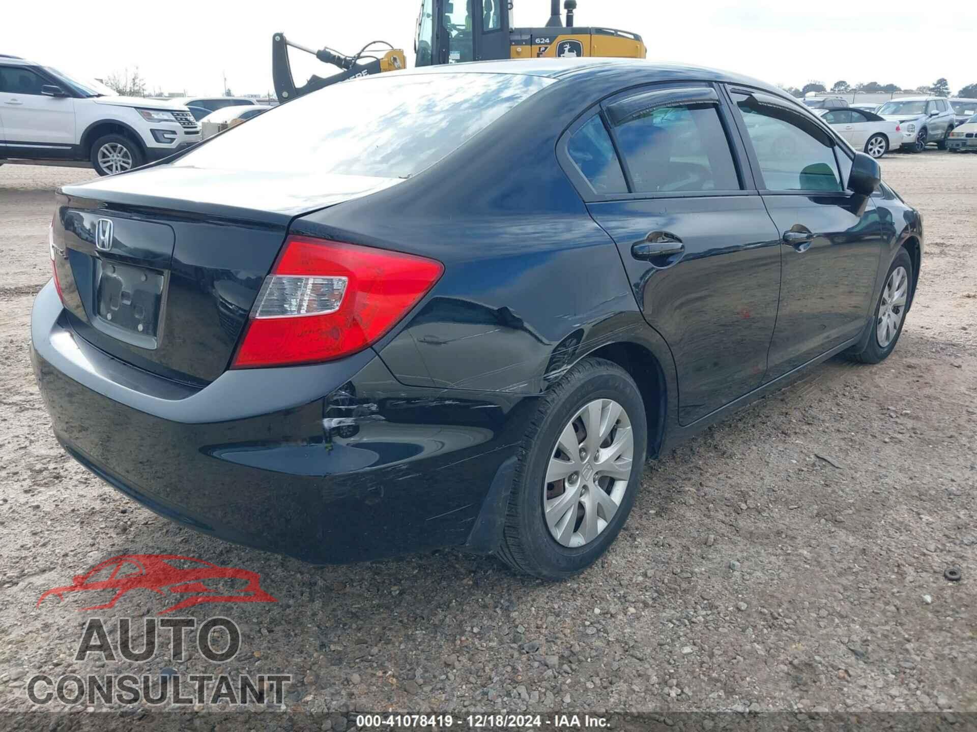 HONDA CIVIC 2012 - 19XFB2F55CE063772