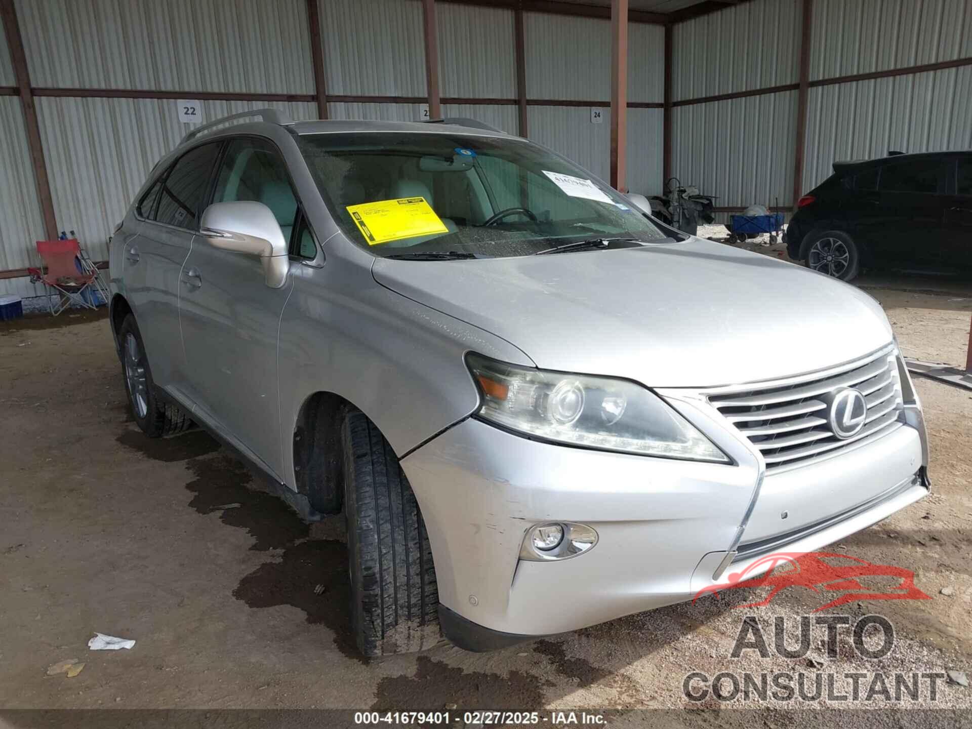 LEXUS RX 350 2015 - 2T2ZK1BA3FC183367