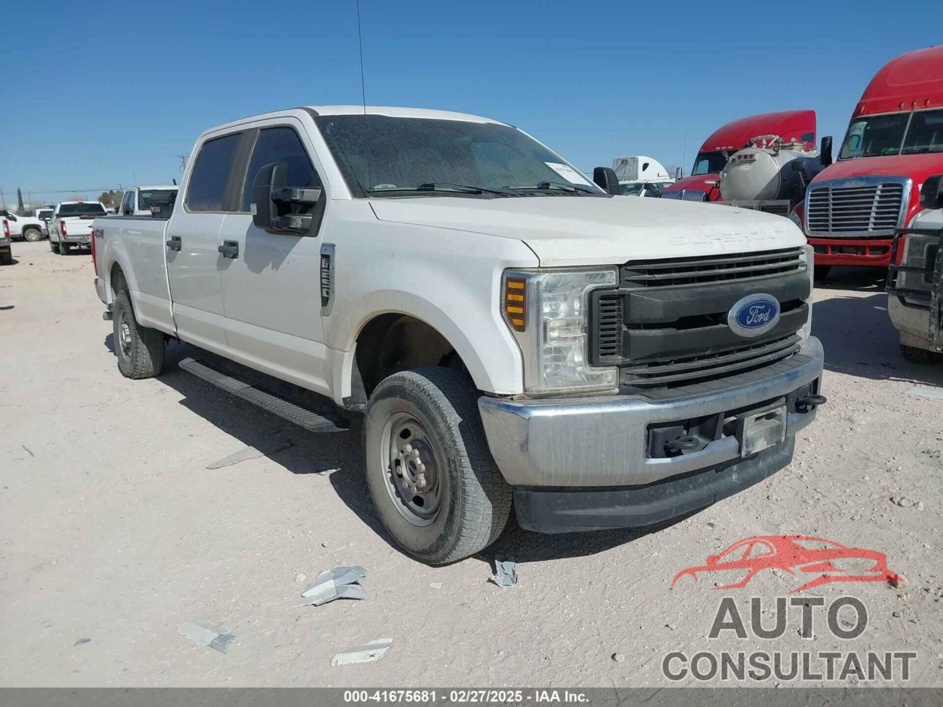 FORD F-250 2019 - 1FT7W2B61KEC99868