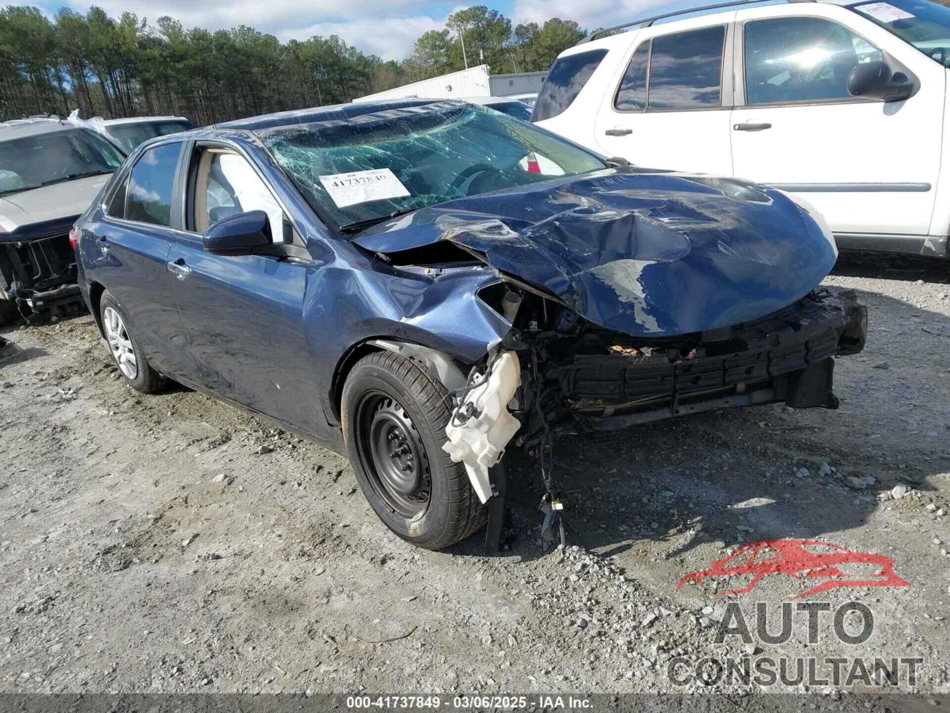 TOYOTA CAMRY 2016 - 4T4BF1FK0GR548090