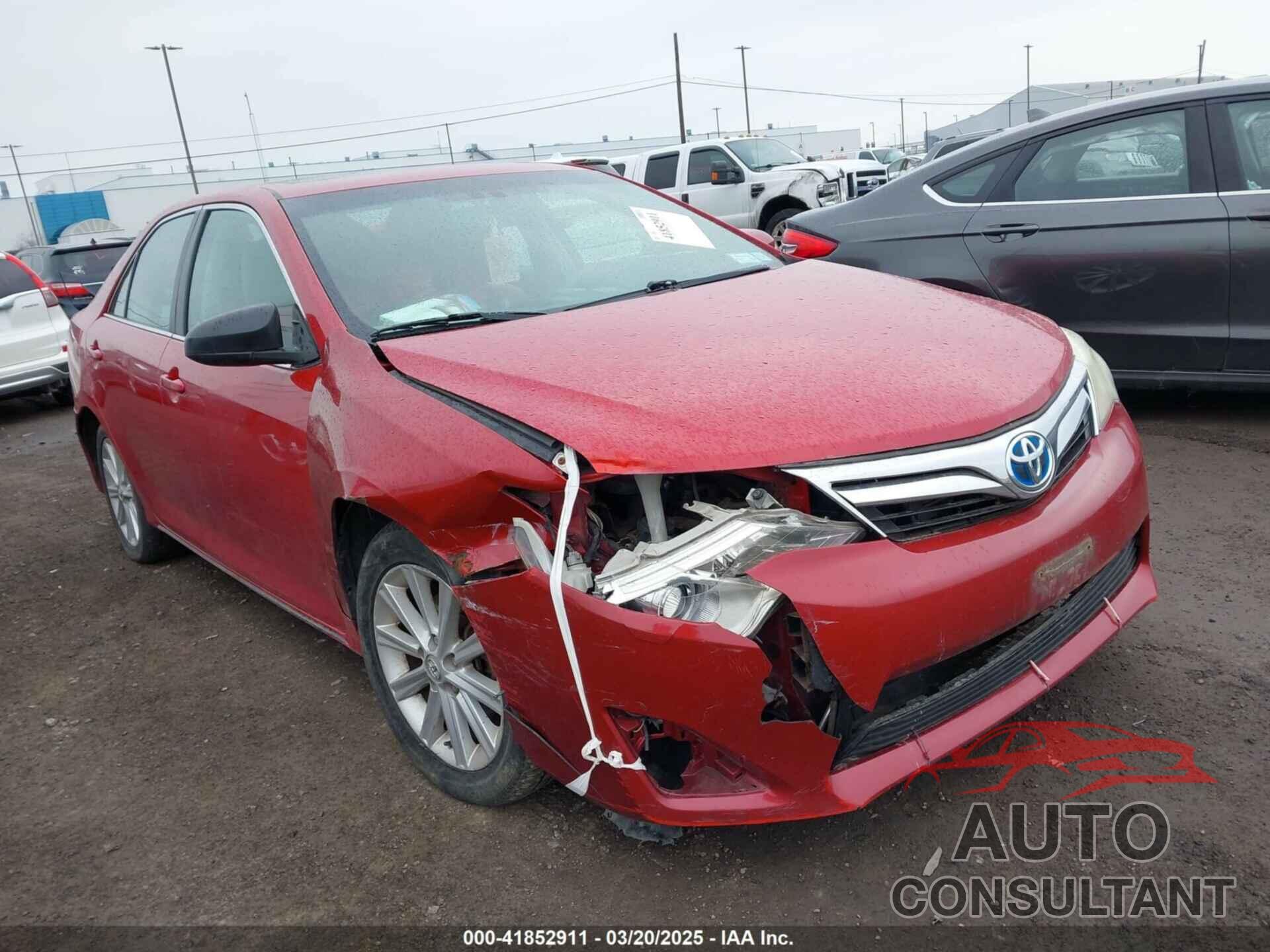 TOYOTA CAMRY HYBRID 2013 - 4T1BD1FK6DU080779