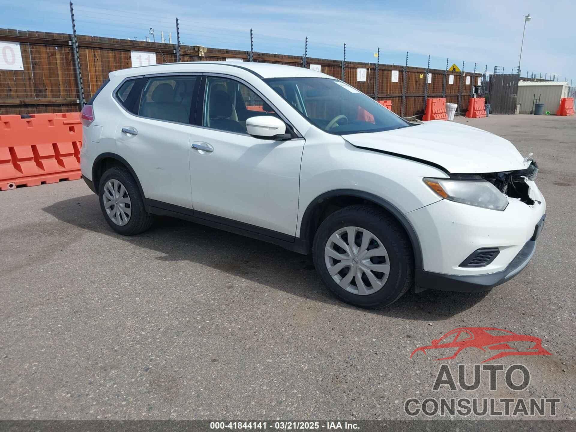 NISSAN ROGUE 2015 - KNMAT2MV6FP582795