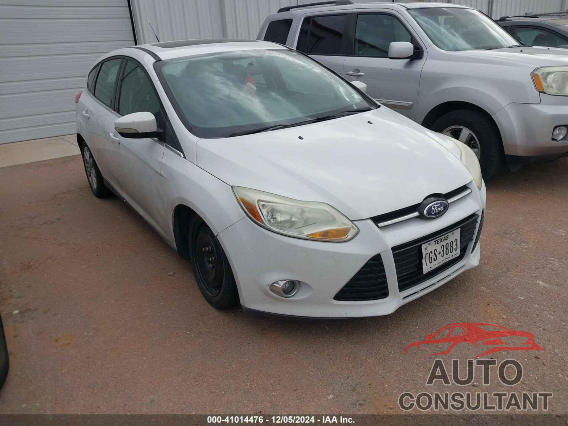 FORD FOCUS 2012 - 1FAHP3M24CL367536