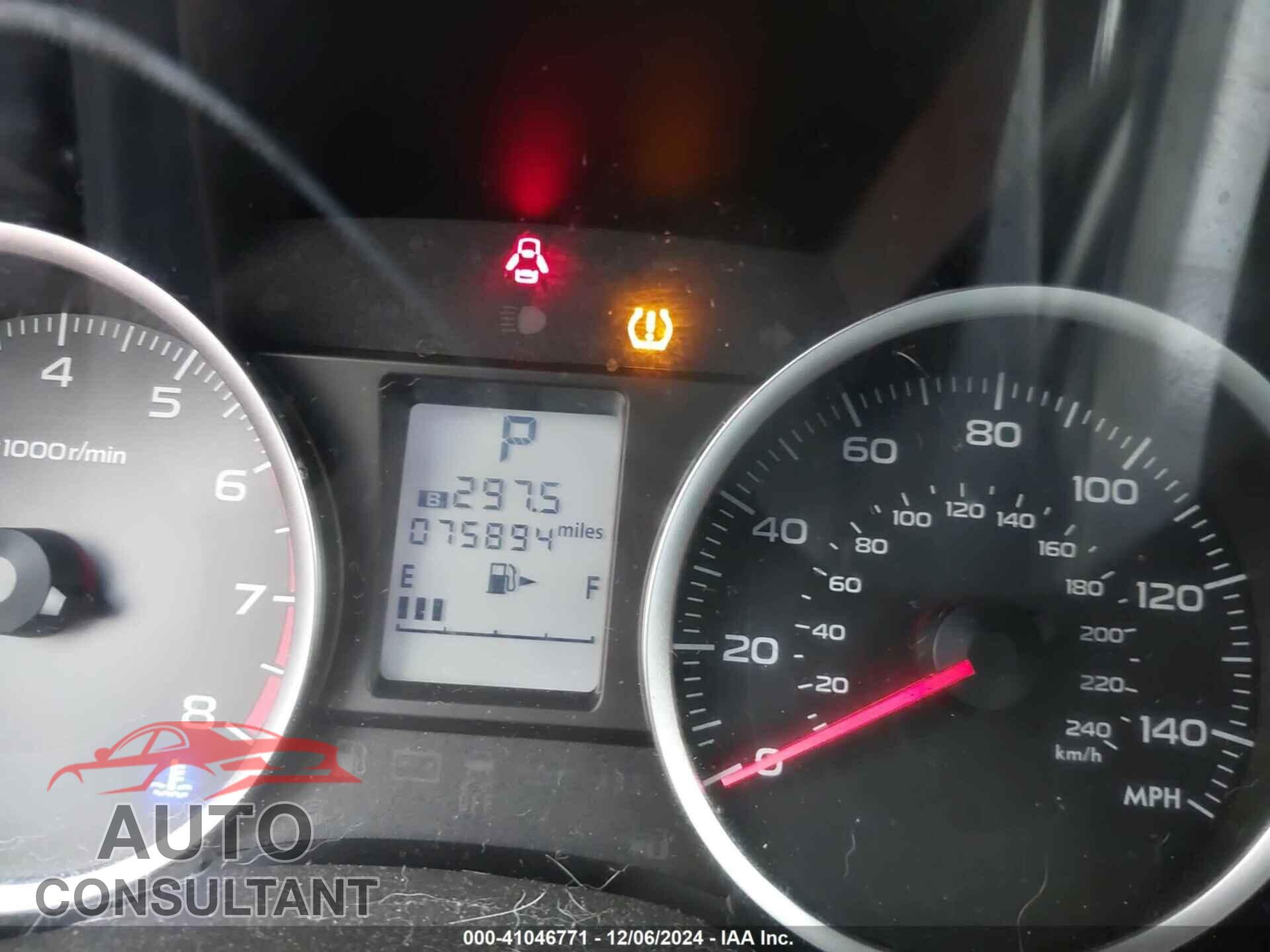 SUBARU FORESTER 2016 - JF2SJADC4GH435455