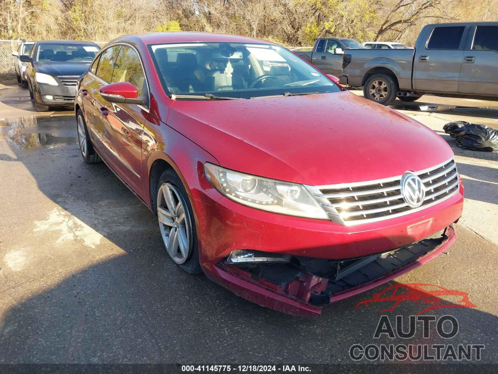 VOLKSWAGEN CC 2015 - WVWBP7AN2FE814038