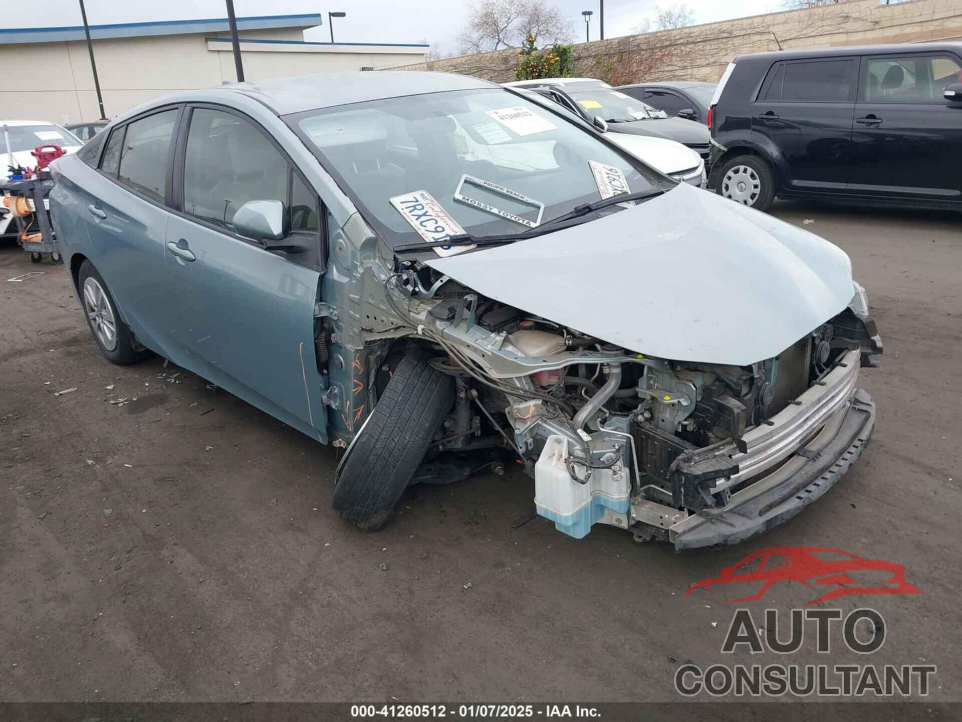 TOYOTA PRIUS 2016 - JTDKBRFU1G3516958