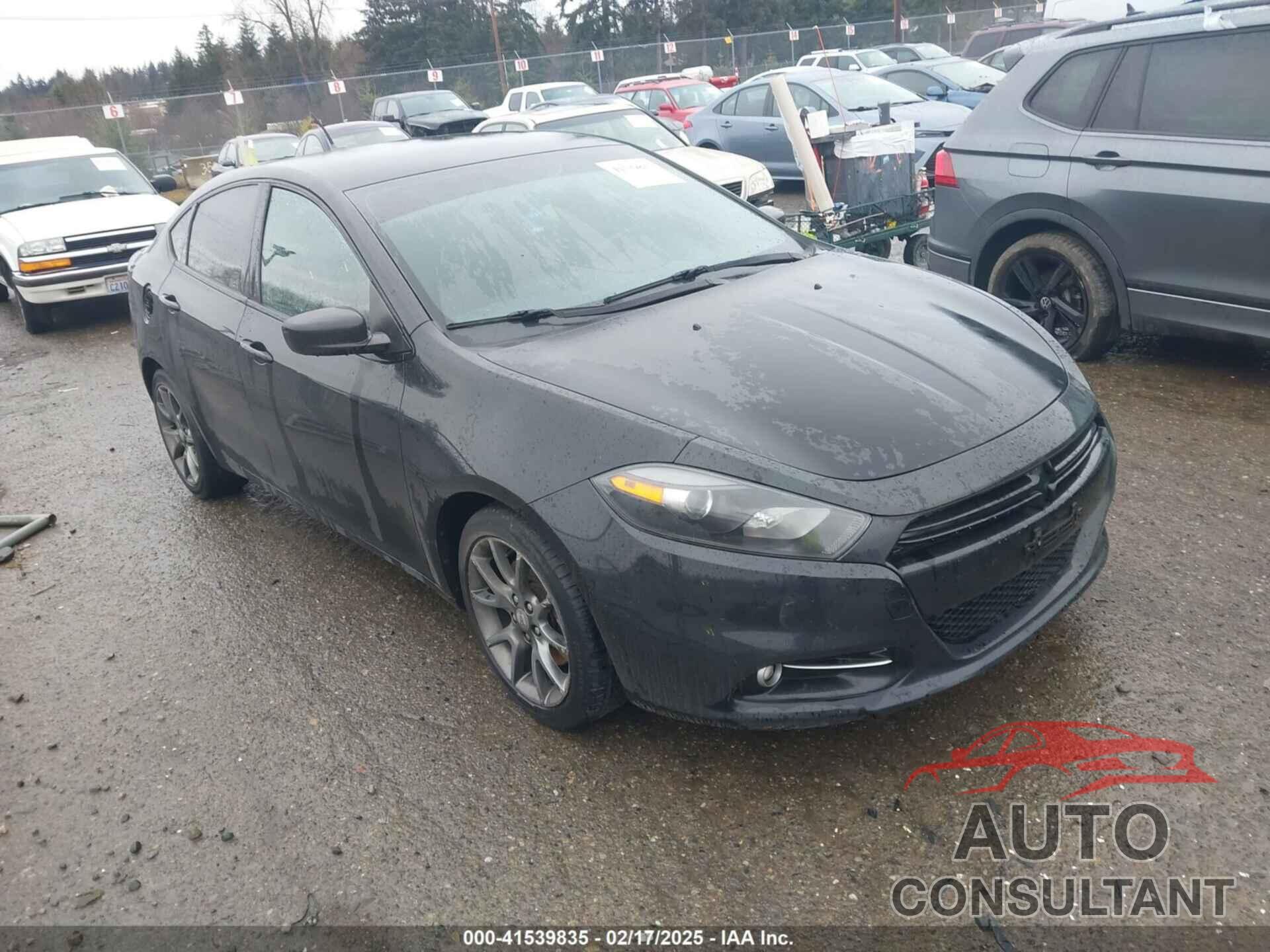 DODGE DART 2013 - 1C3CDFBH4DD135203