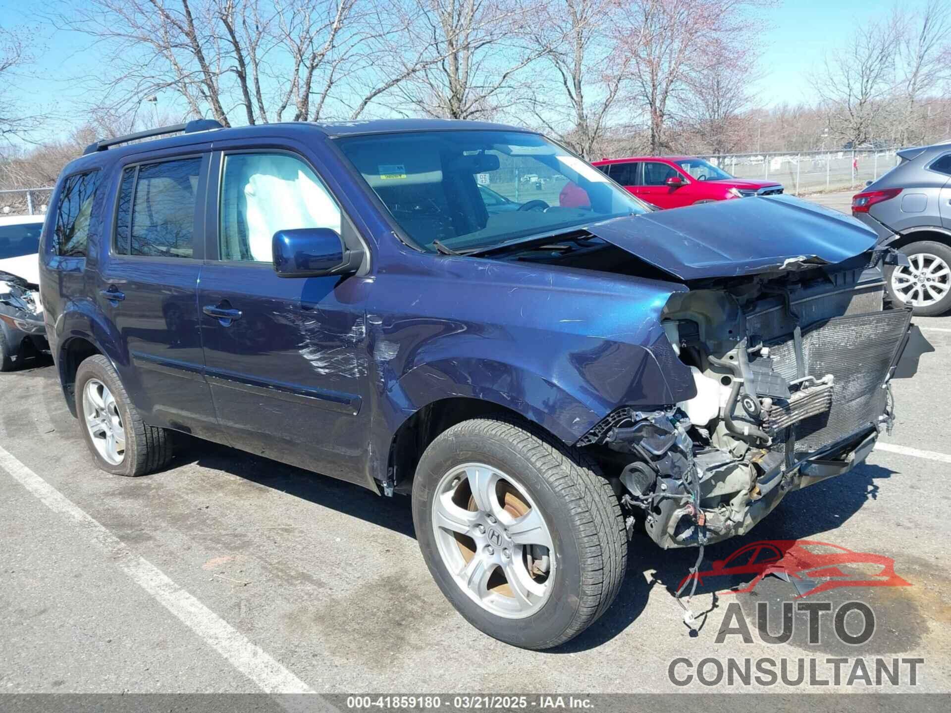 HONDA PILOT 2013 - 5FNYF4H52DB018046