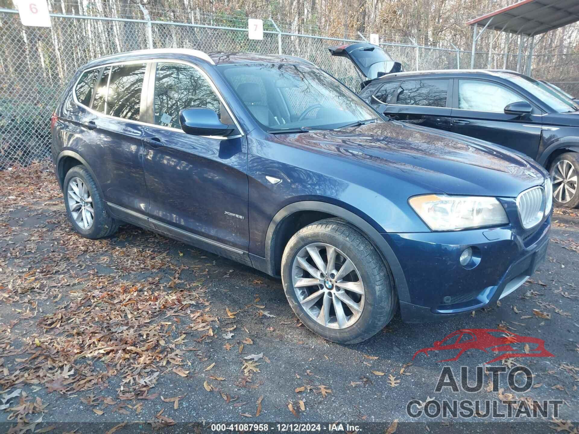BMW X3 2013 - 5UXWX9C52D0D04150