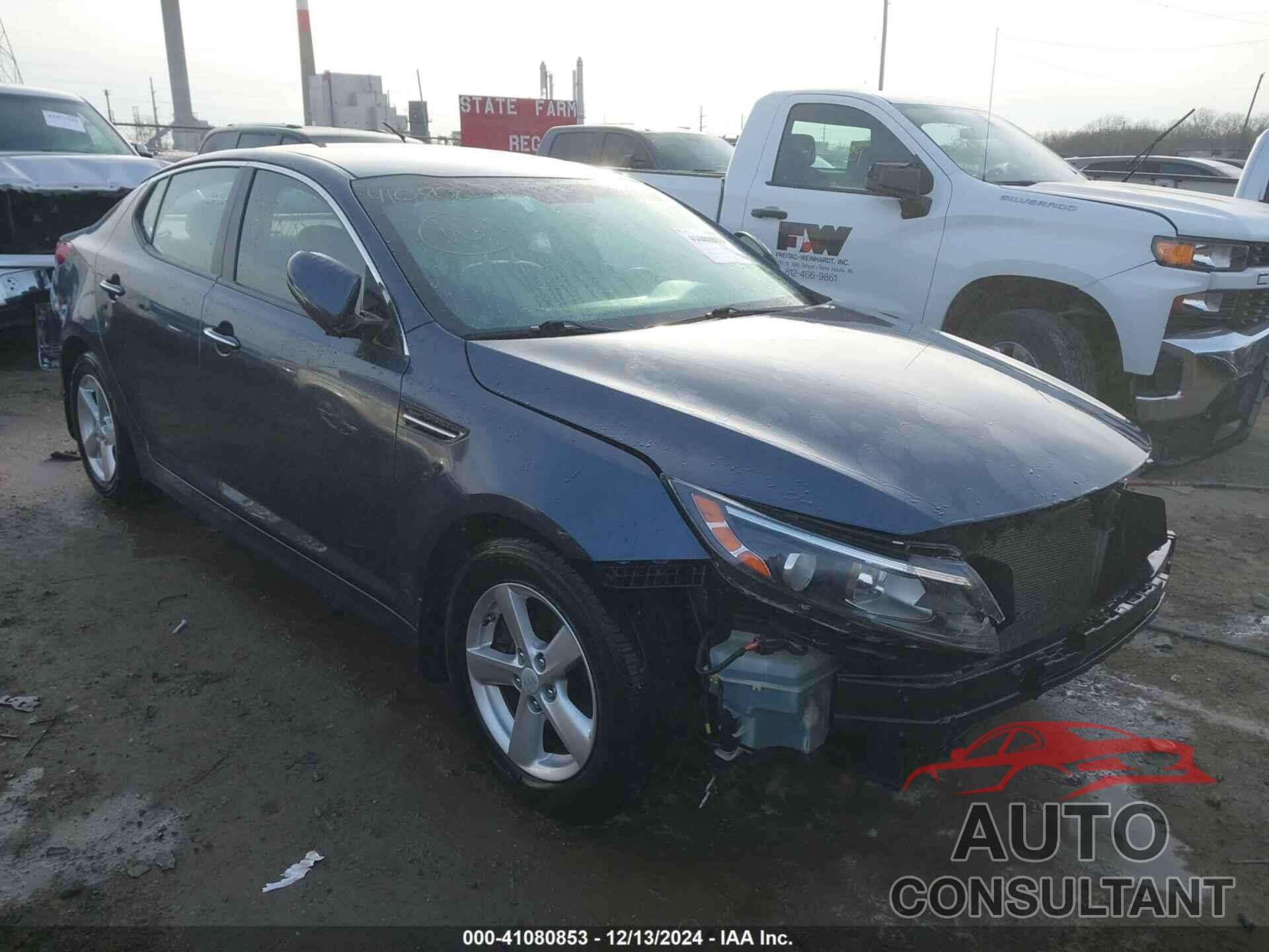 KIA OPTIMA 2015 - KNAGM4A7XF5606131