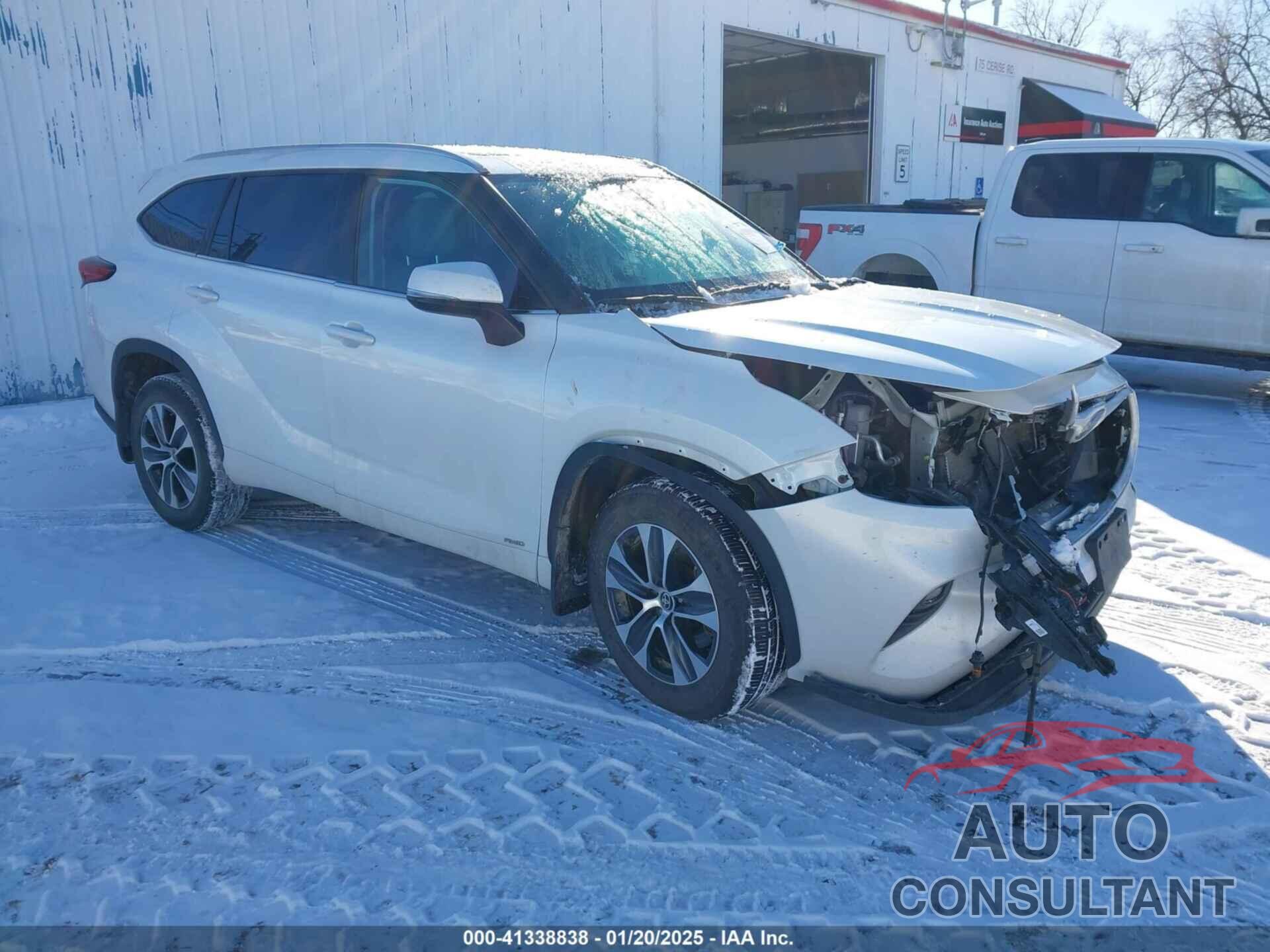 TOYOTA HIGHLANDER 2022 - 5TDGBRCH5NS558963