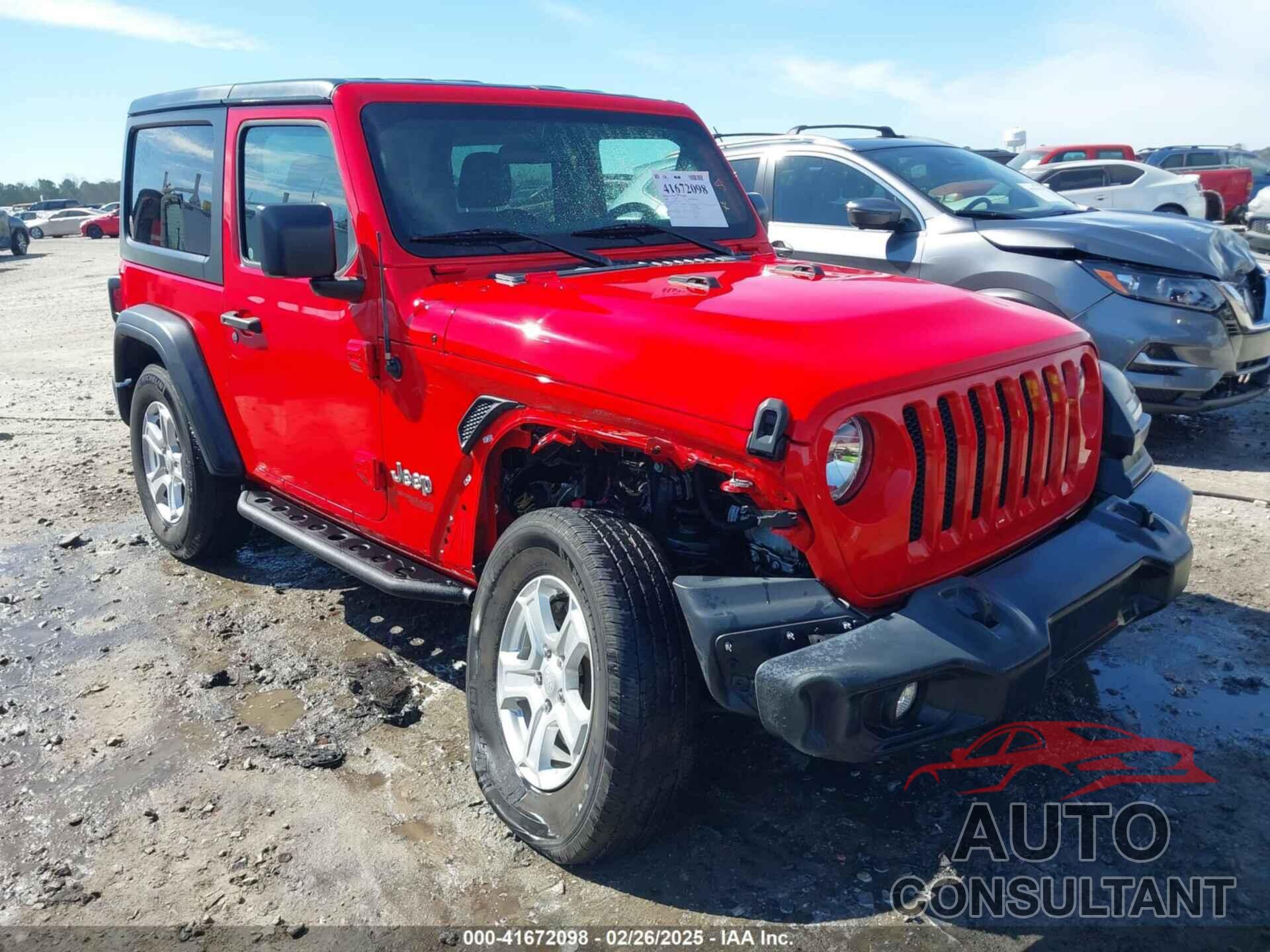 JEEP WRANGLER 2020 - 1C4GJXAG1LW203786