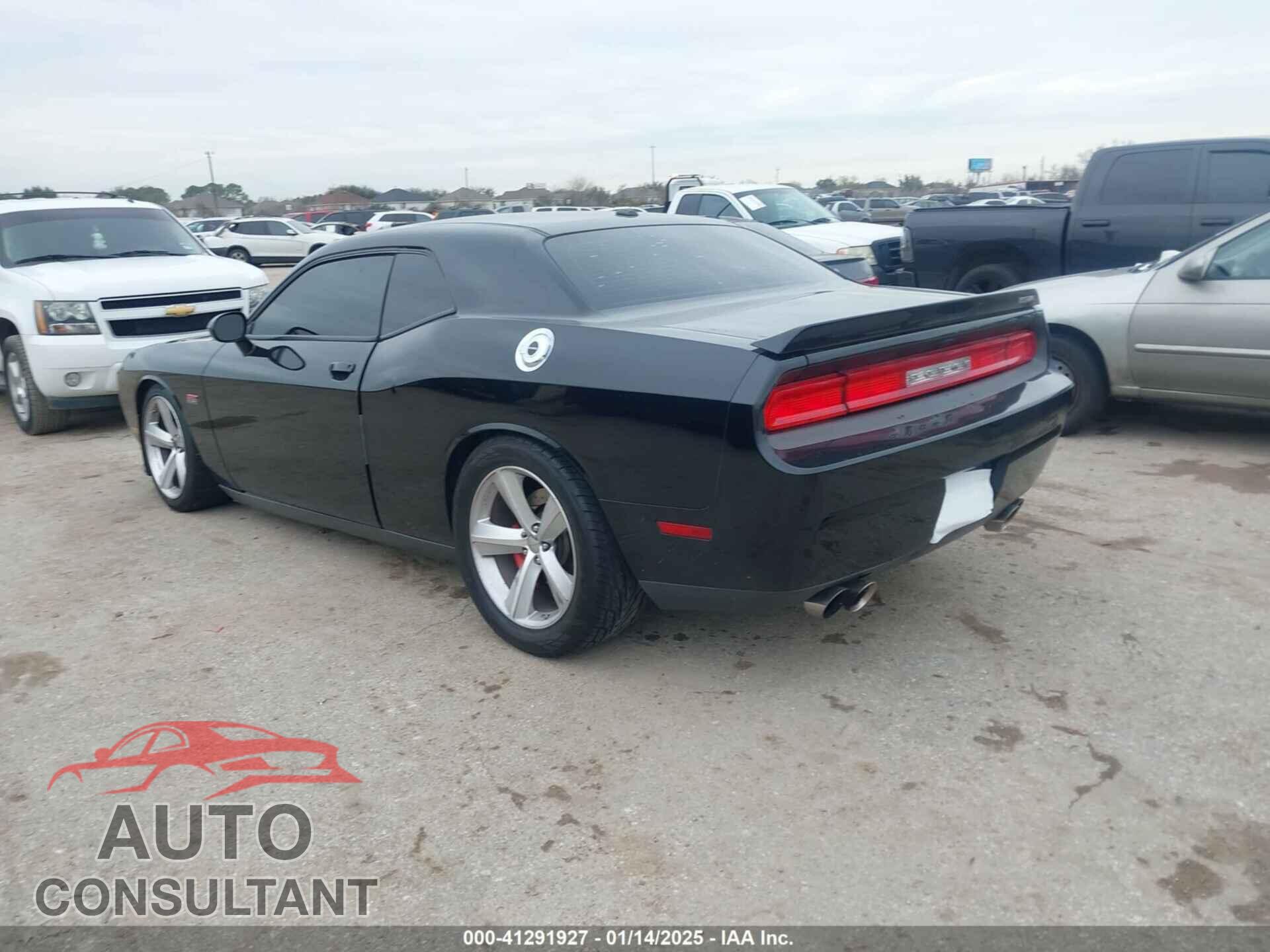 DODGE CHALLENGER 2012 - 2C3CDYCJXCH101362