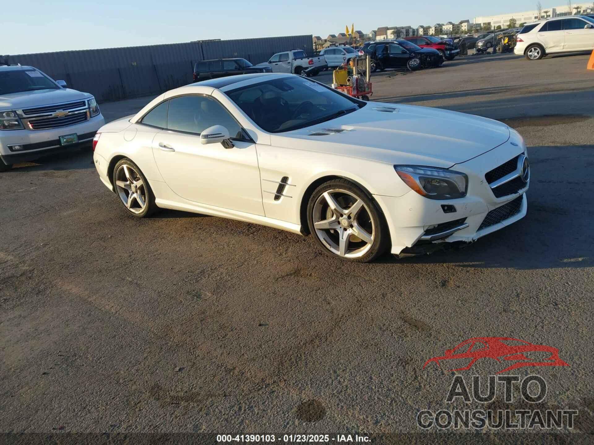 MERCEDES-BENZ SL 550 2013 - WDDJK7DA4DF020058