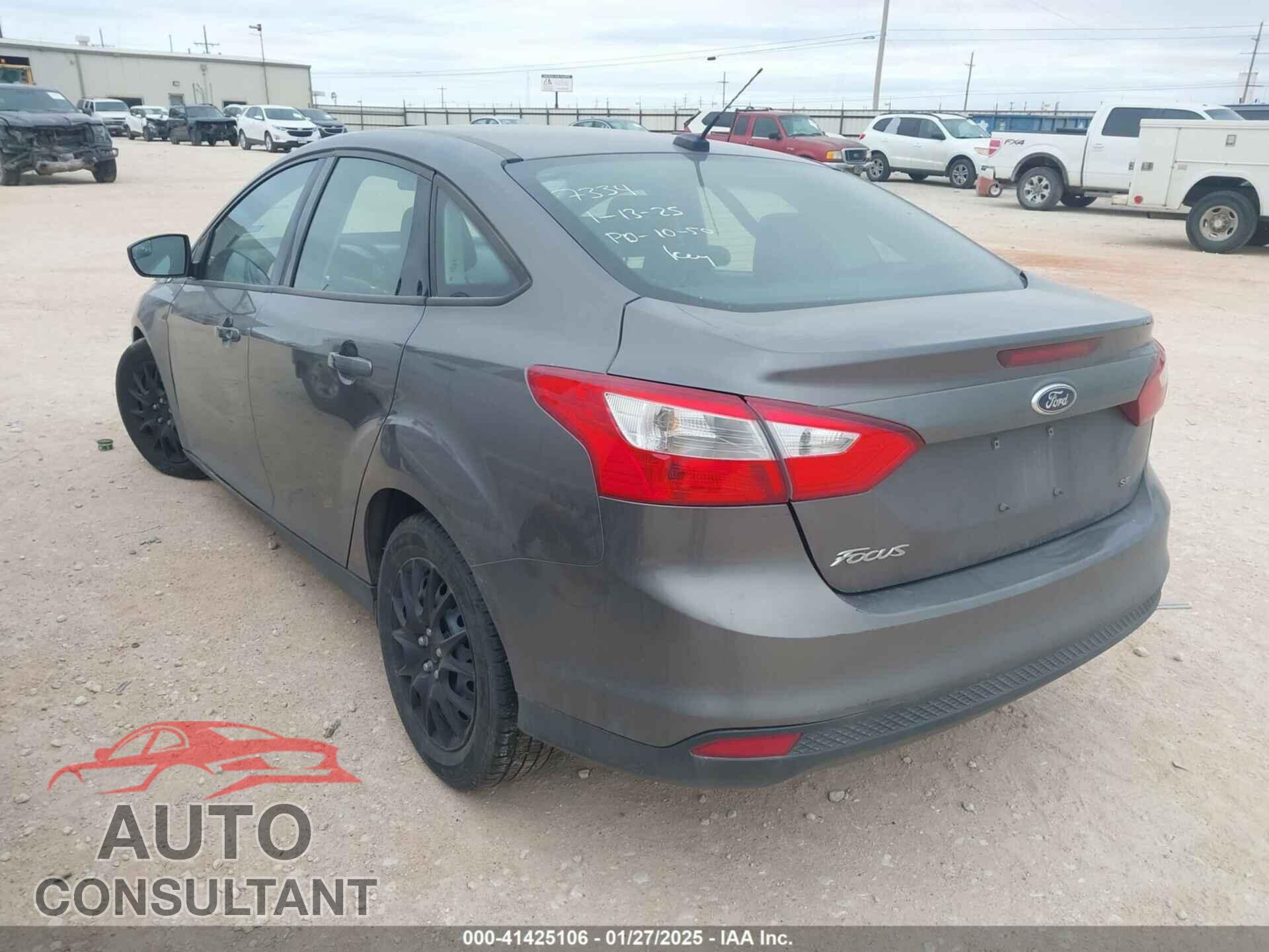FORD FOCUS 2012 - 1FAHP3F20CL267334