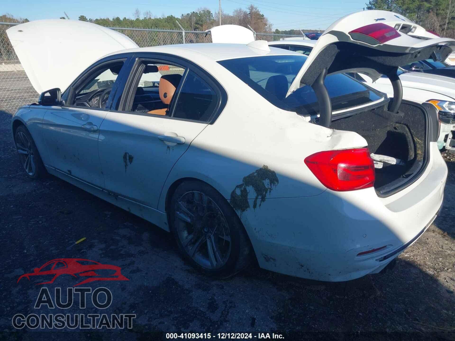BMW 328I 2016 - WBA8E3G53GNU04489