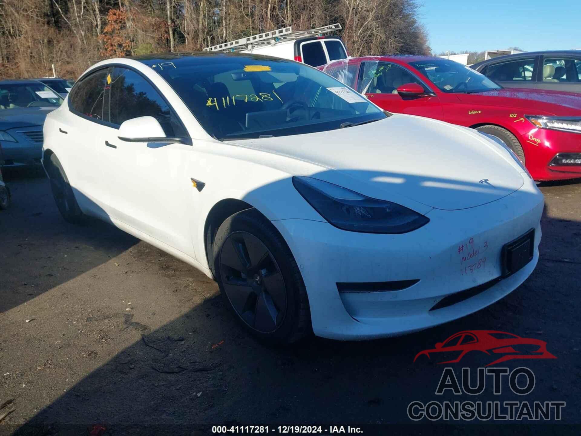 TESLA MODEL 3 2021 - 5YJ3E1EB8MF938026