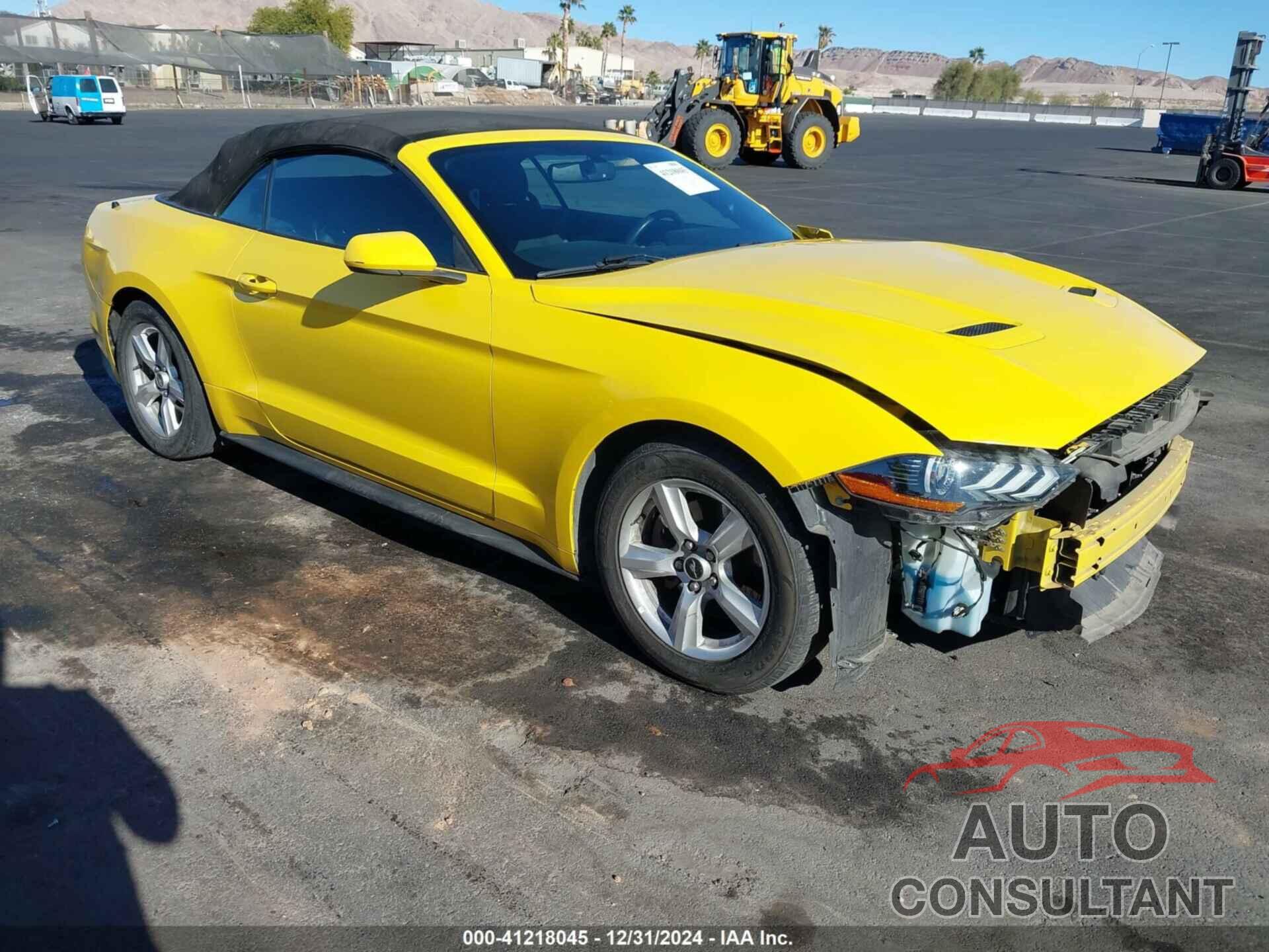 FORD MUSTANG 2018 - 1FATP8UH0J5109432