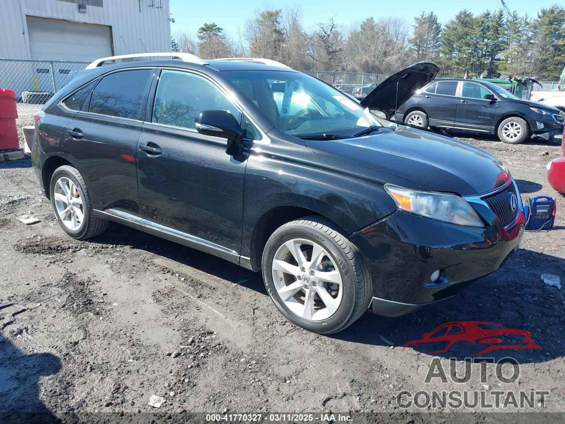 LEXUS RX 350 2011 - 2T2ZK1BA1BC052710