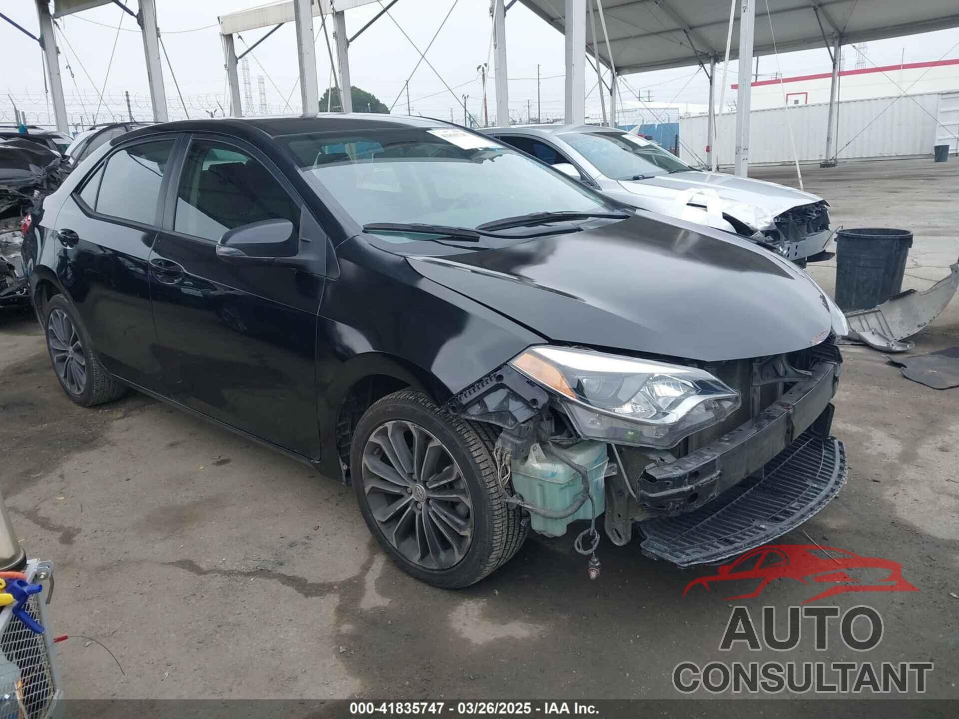 TOYOTA COROLLA 2014 - 5YFBURHE8EP166670