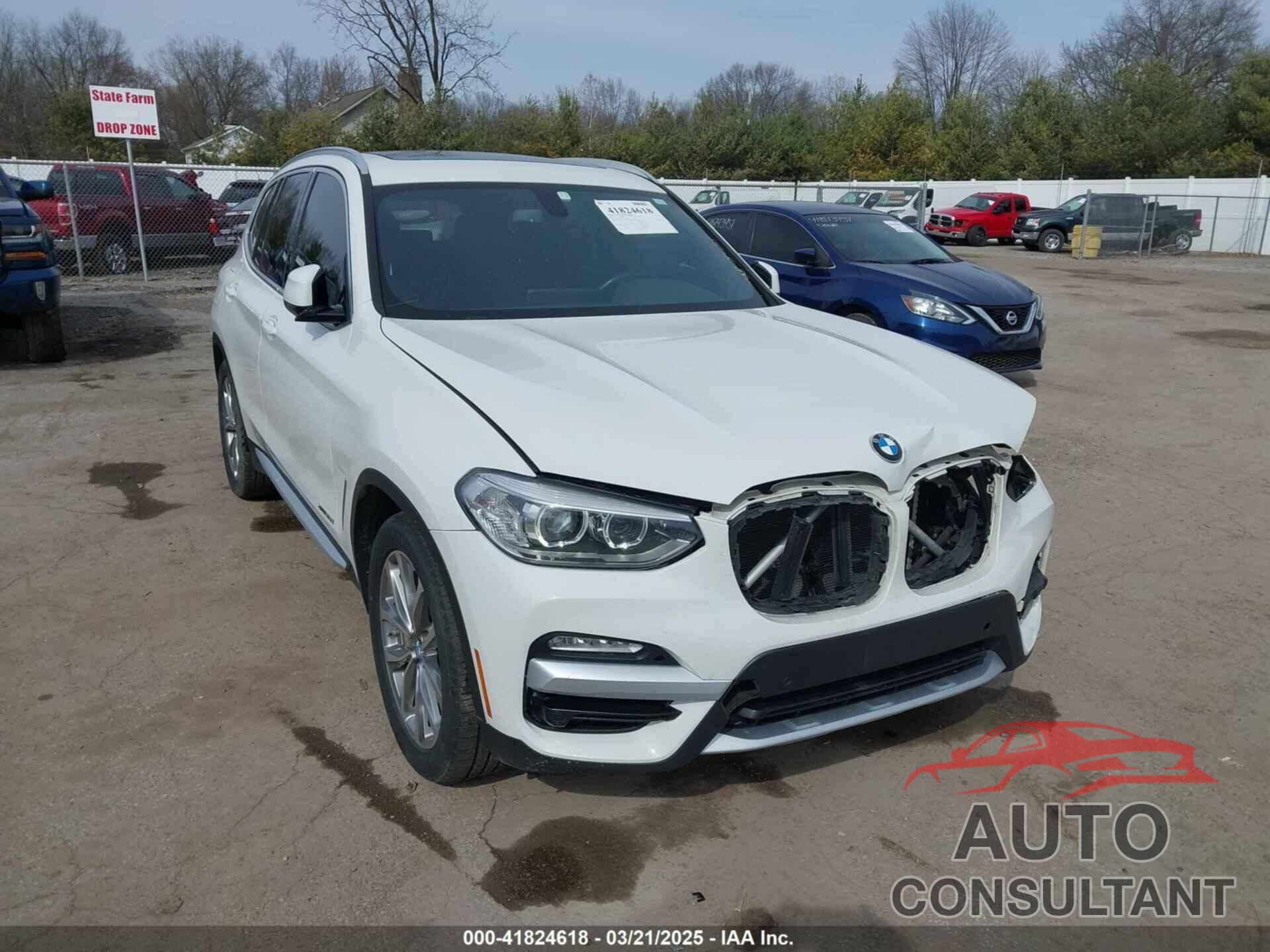 BMW X3 2018 - 5UXTR9C56JLC72536