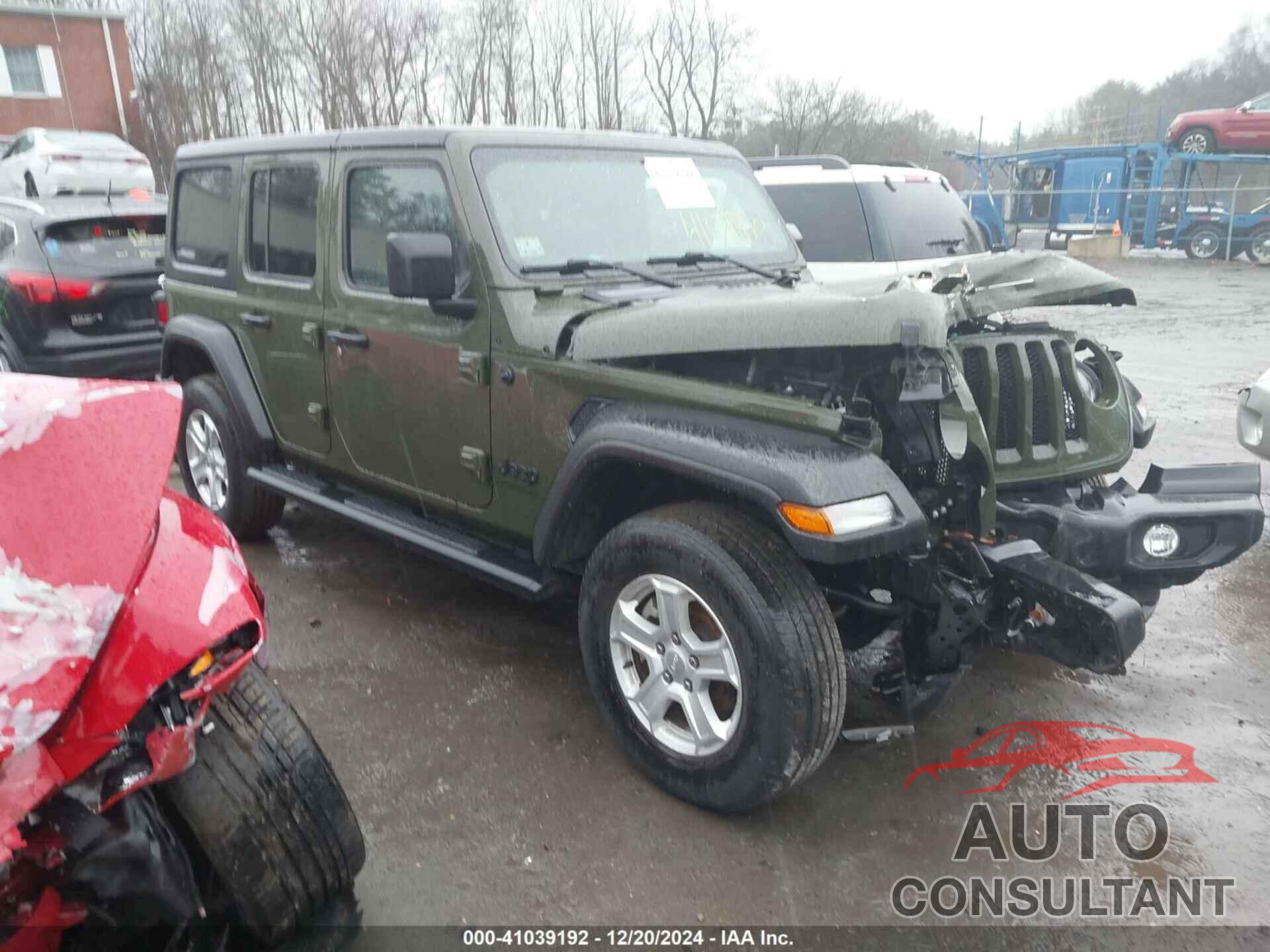 JEEP WRANGLER UNLIMITED 2022 - 1C4HJXDN0NW214148