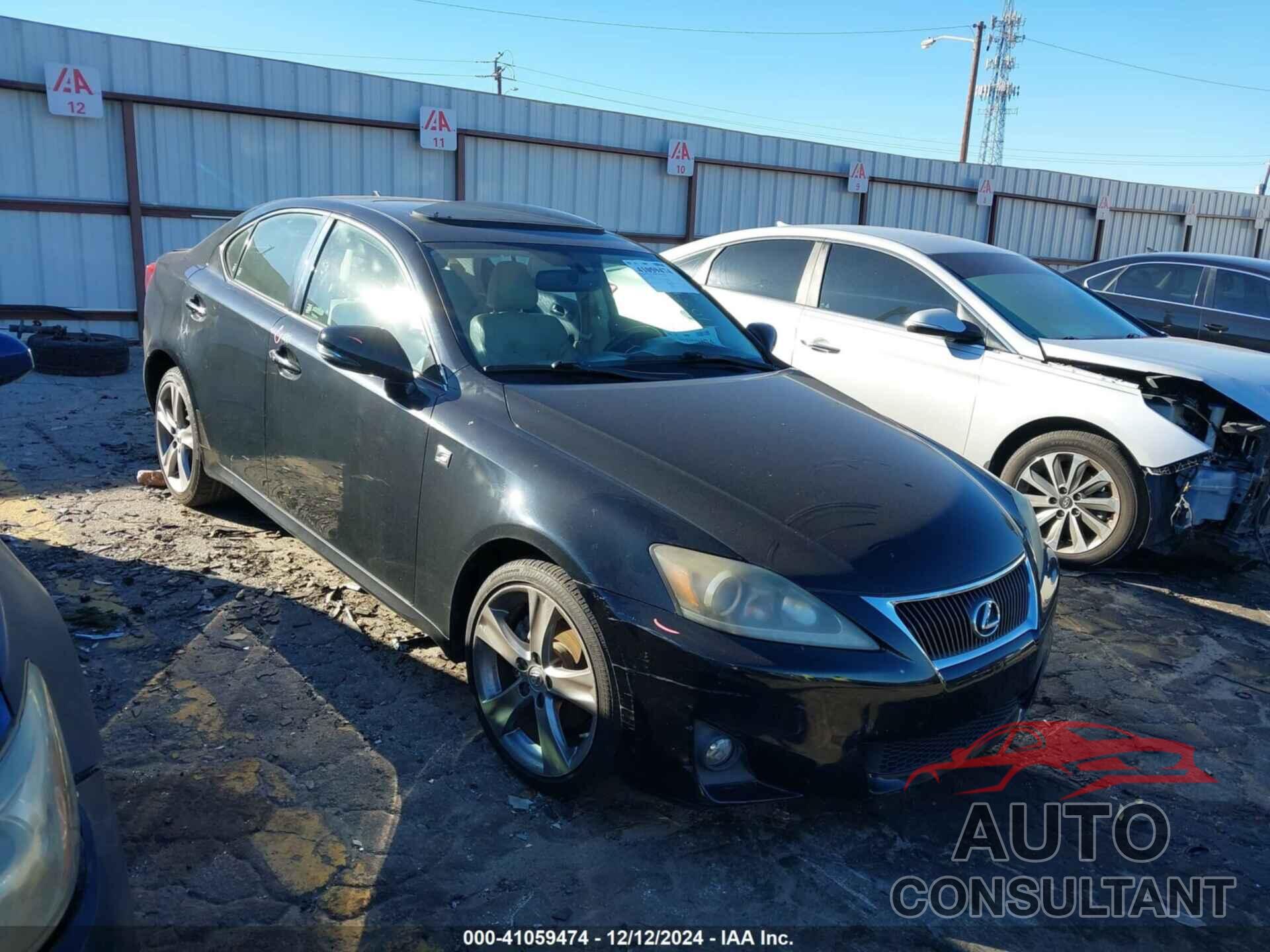 LEXUS IS 250 2011 - JTHBF5C23B5140131