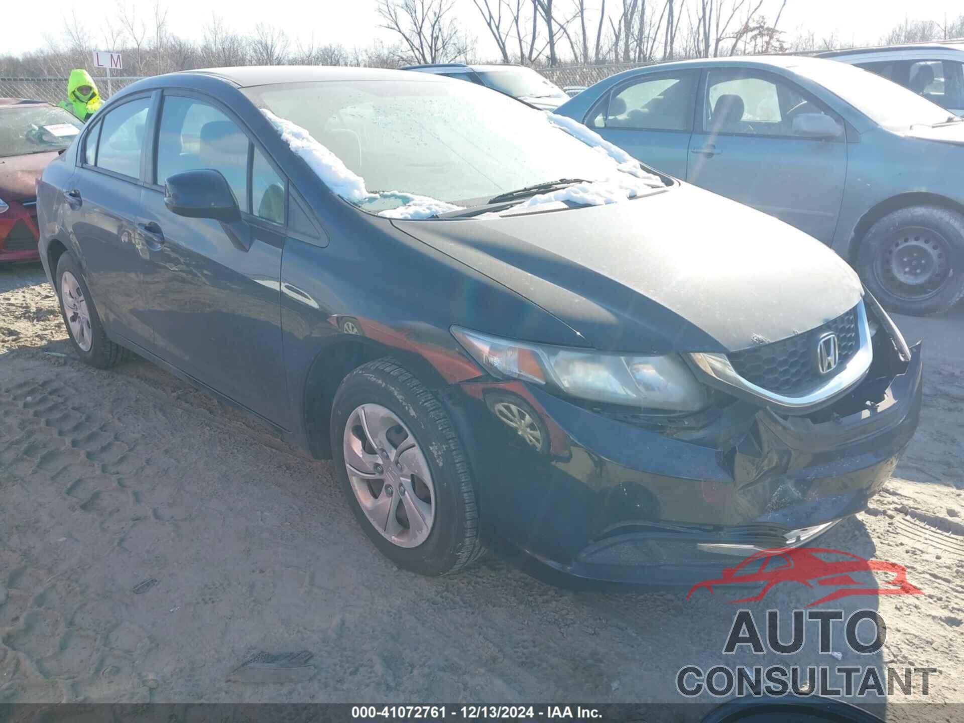 HONDA CIVIC 2013 - 19XFB2F55DE281955