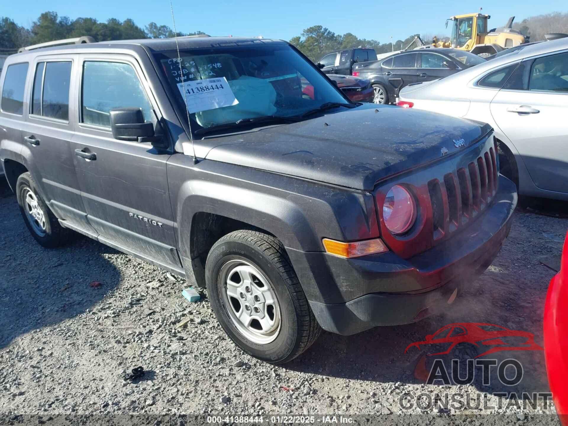 JEEP PATRIOT 2016 - 1C4NJPBA8GD669542