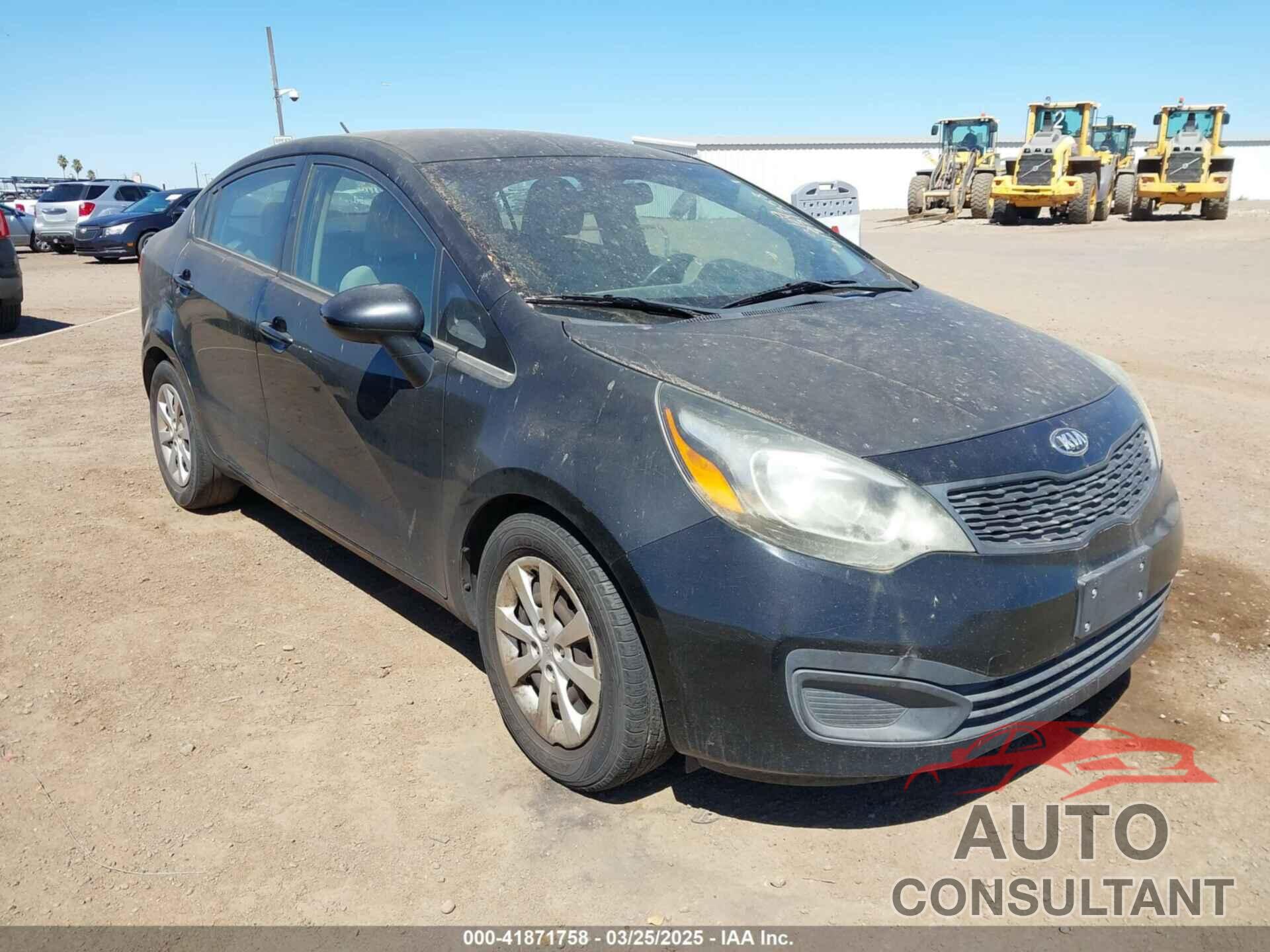 KIA RIO 2014 - KNADM4A38E6384147