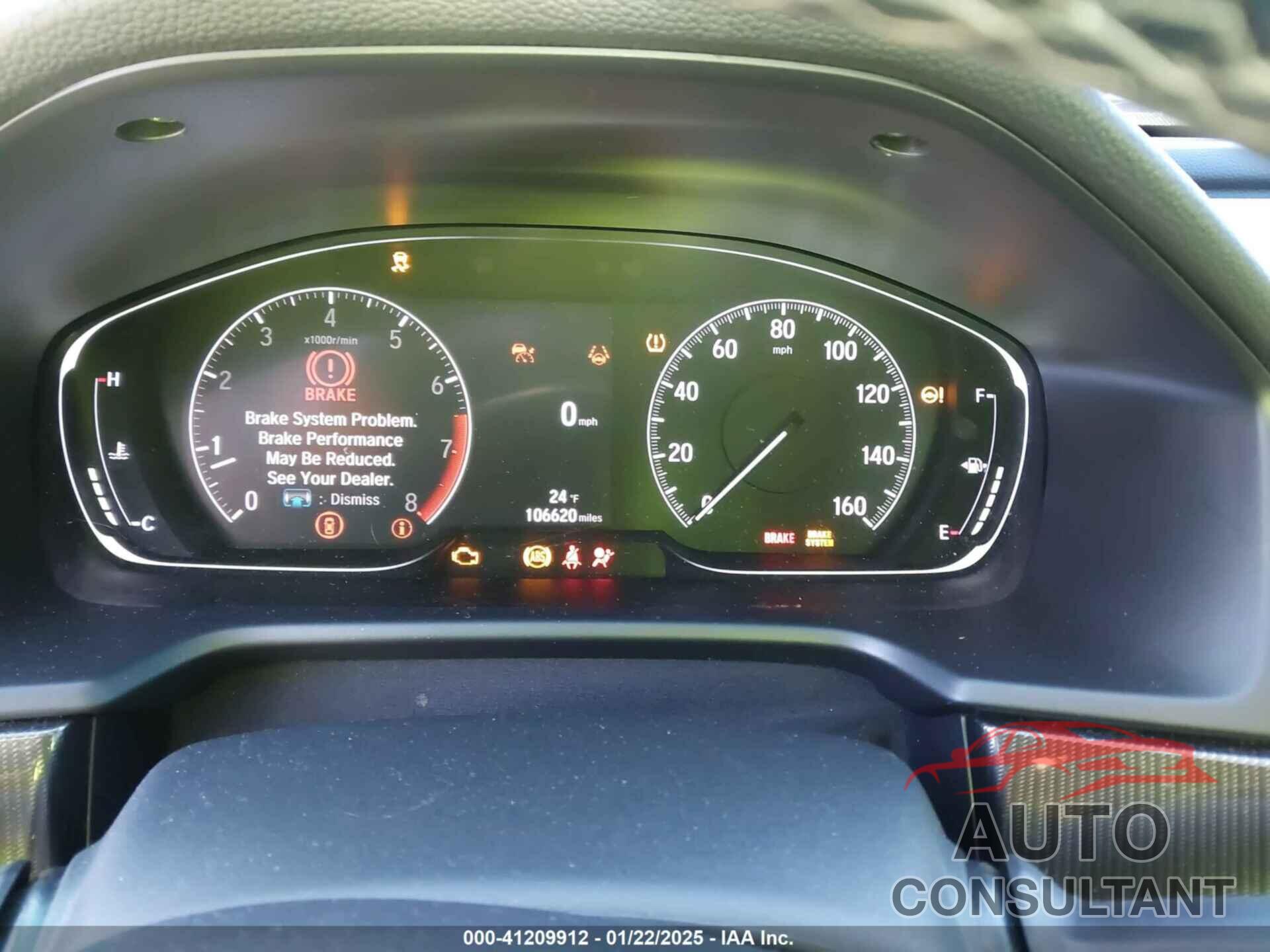 HONDA ACCORD 2021 - 1HGCV1F30MA021499