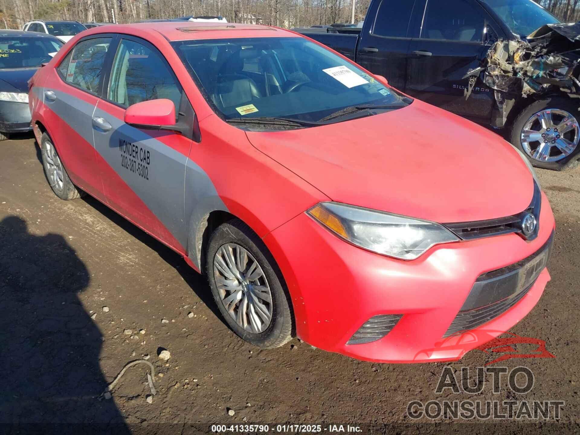 TOYOTA COROLLA 2016 - 5YFBURHE4GP445679