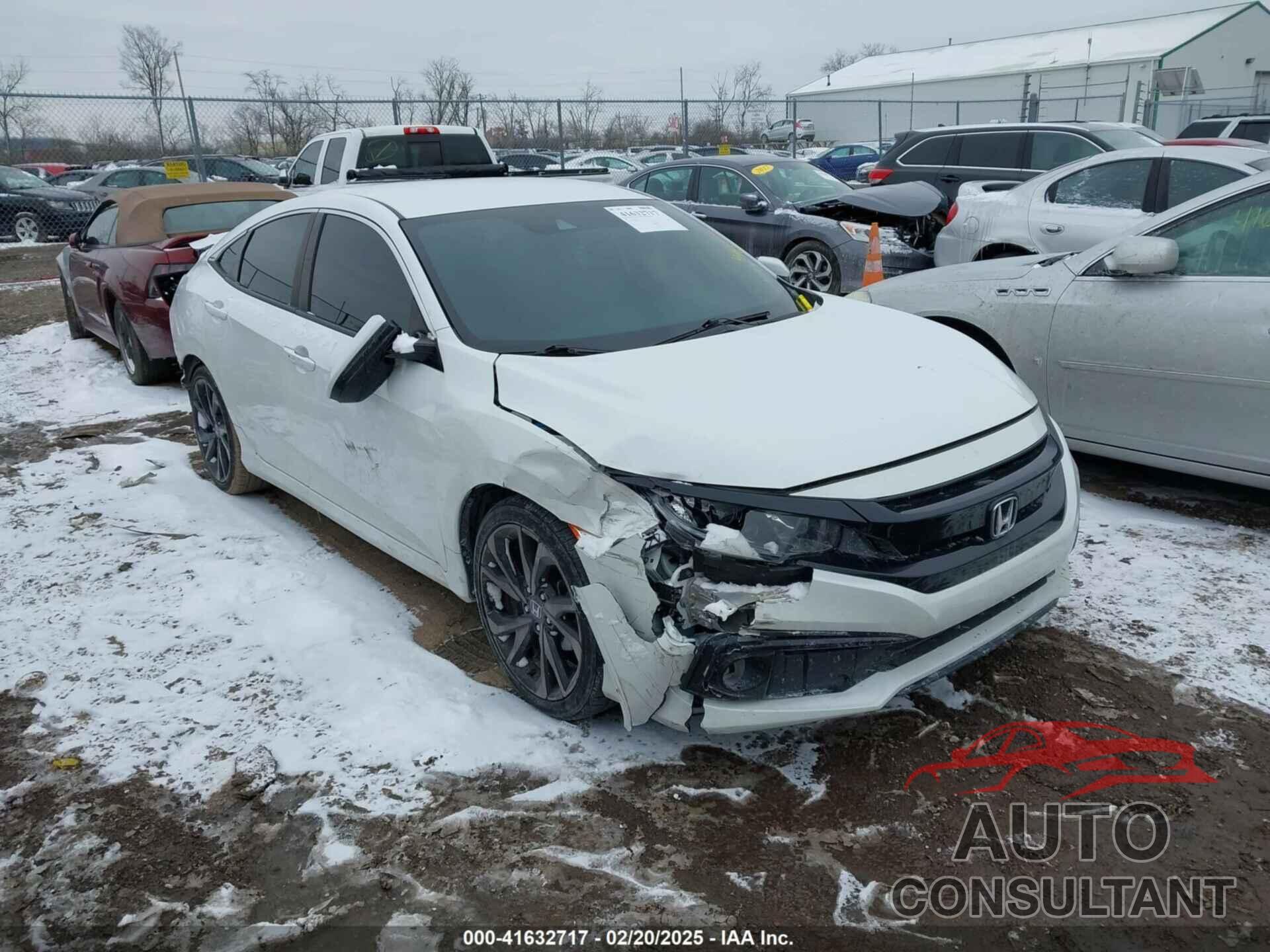 HONDA CIVIC 2020 - 2HGFC2F88LH532186